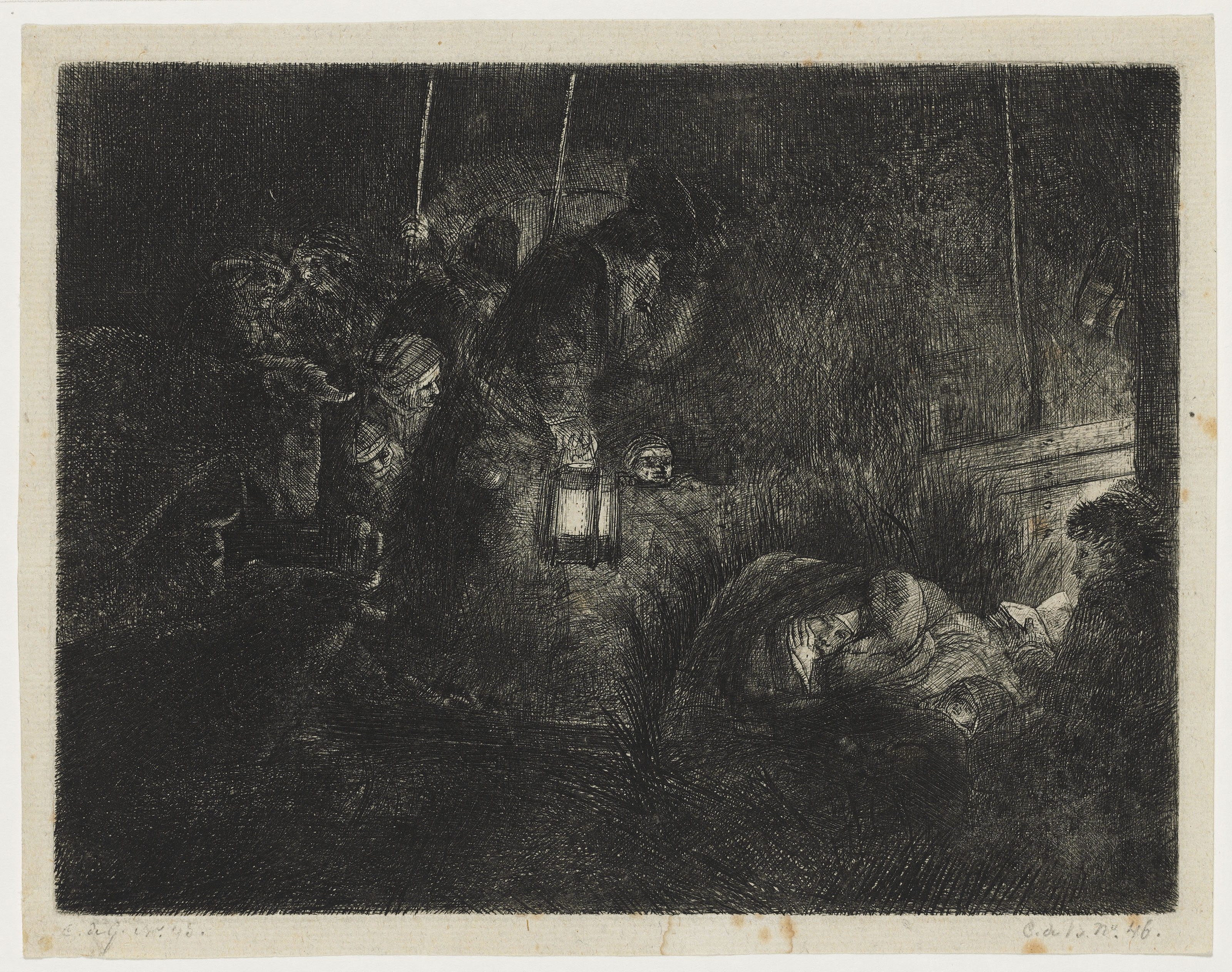 Rembrandt van Rijn — Христос и женщина из Самарии среди руин, изображение 4
