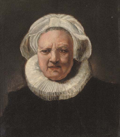 Rembrandt van Rijn — Портрет пожилой женщины в возрасте 83 лет