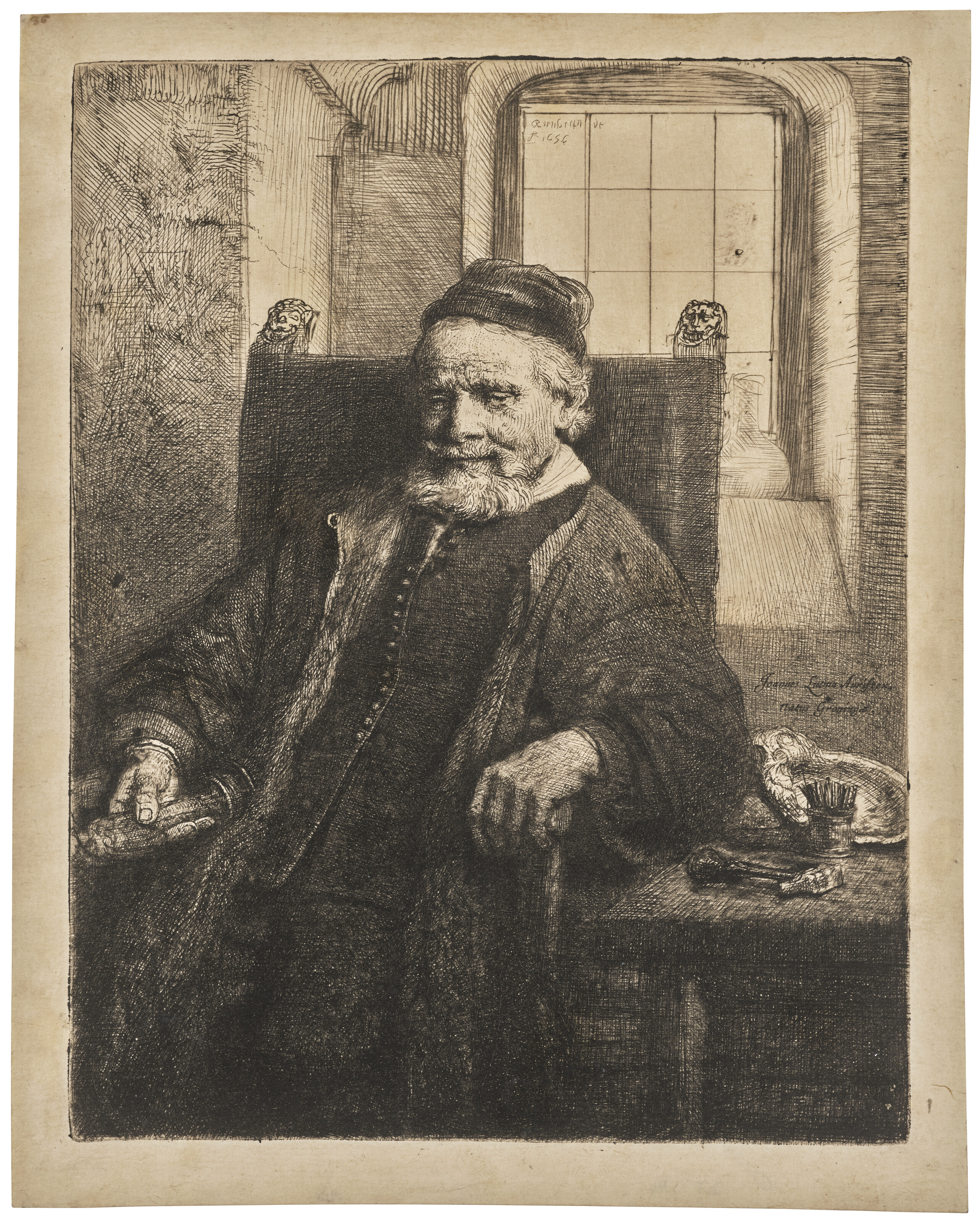 Rembrandt van Rijn — Ян Лутма, ювелир