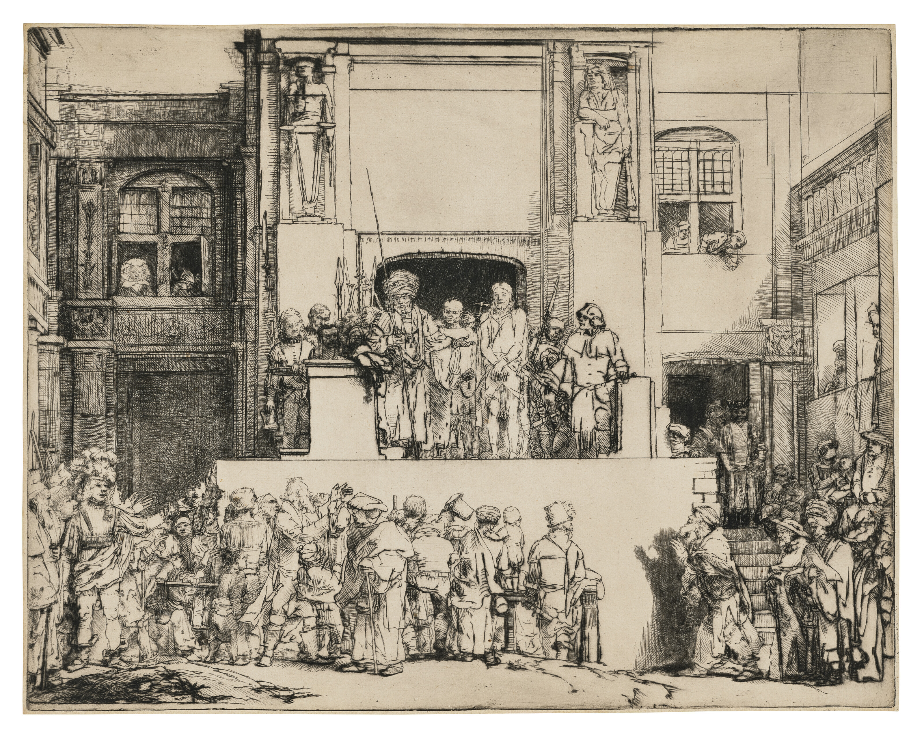 Rembrandt van Rijn — Христос предстал перед людьми (‘Ecce Homo’)