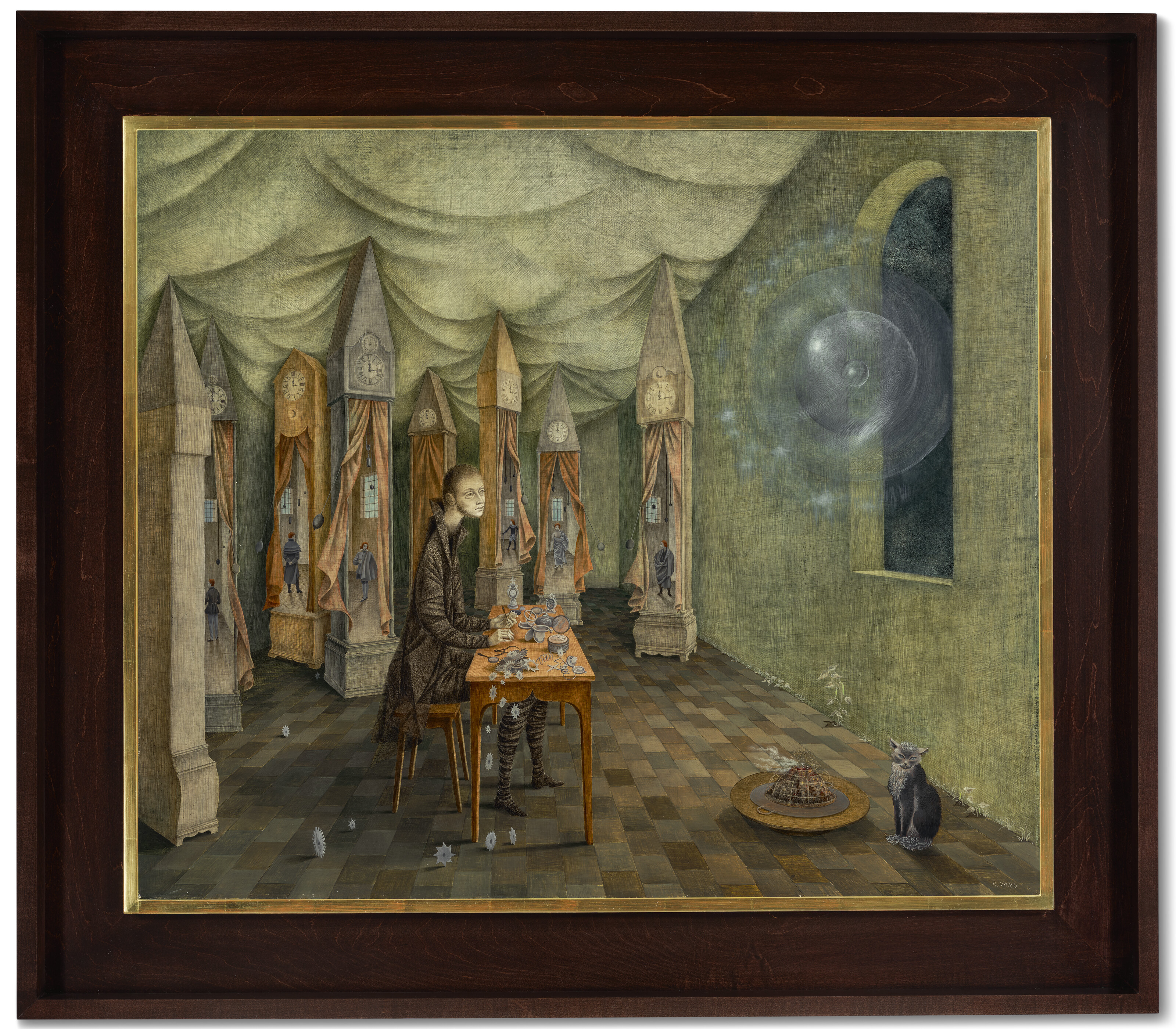 Remedios Varo — Откровение (также называемое "Эль релохеро " ), изображение 2