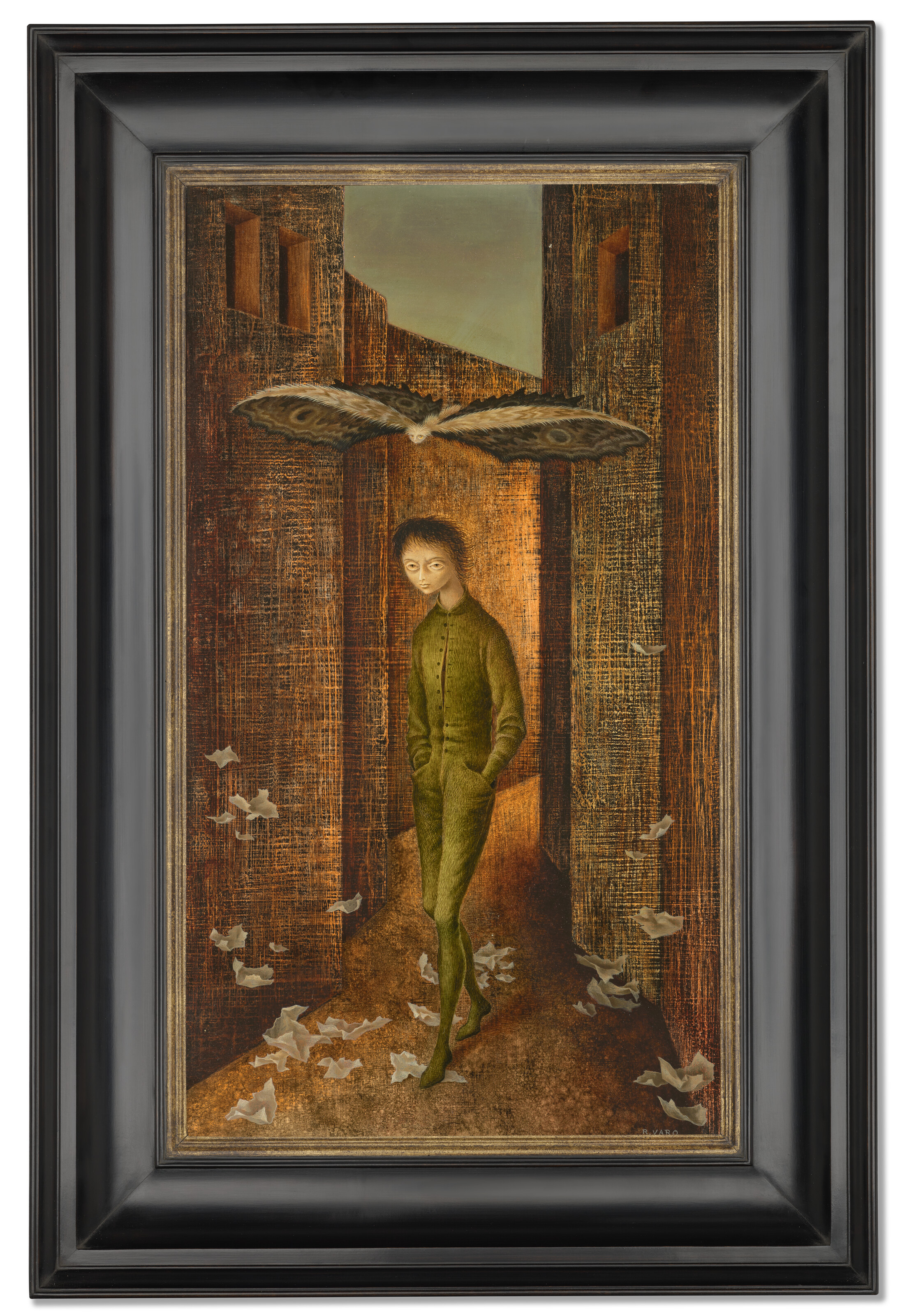 Remedios Varo — Ниньо и марипоса ( Ниньо-тристе ), изображение 2