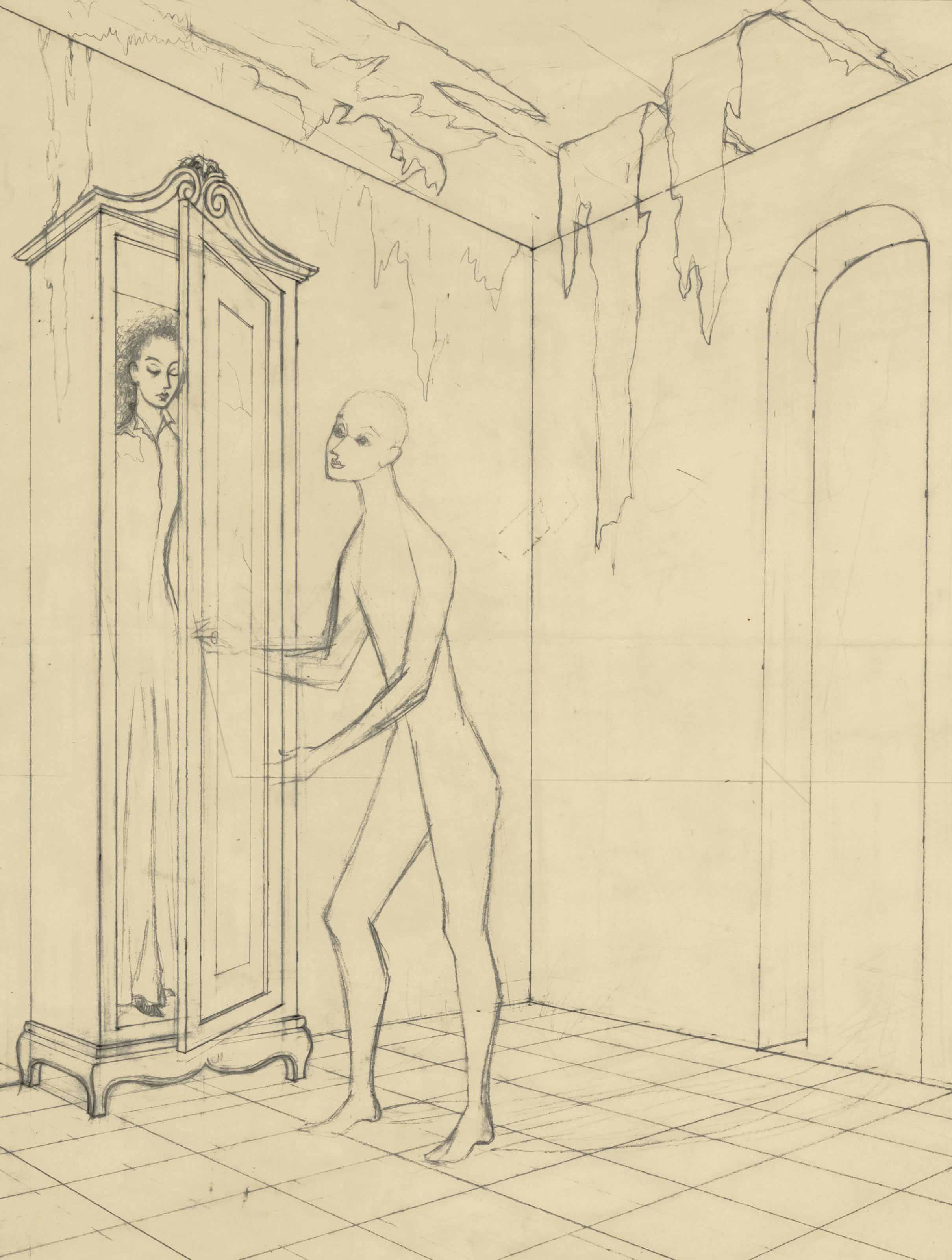 Remedios Varo — Никакого хей-нингунского трупа в эль-Армарио