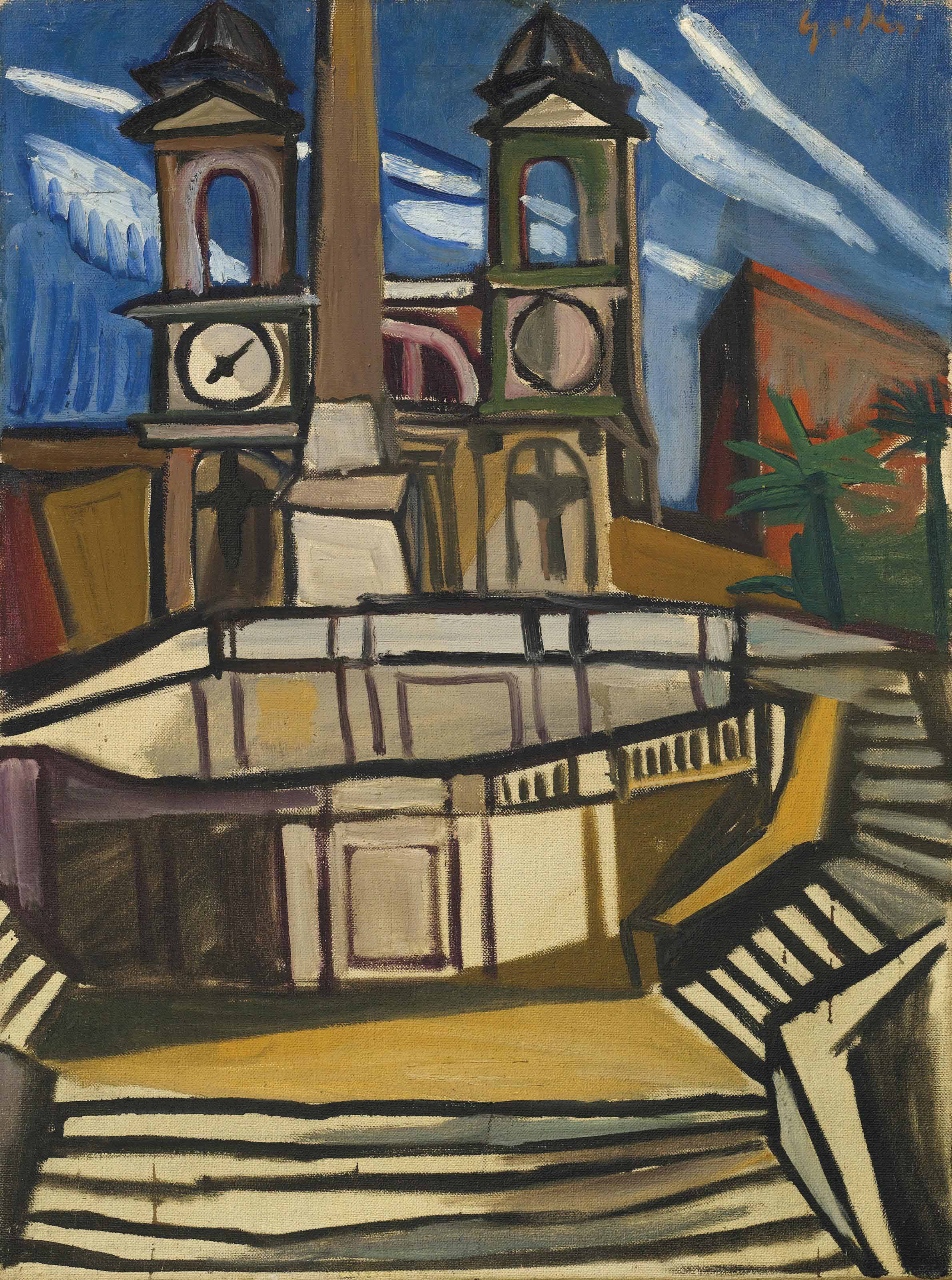 Renato Guttuso — Тринита-деи-Монти