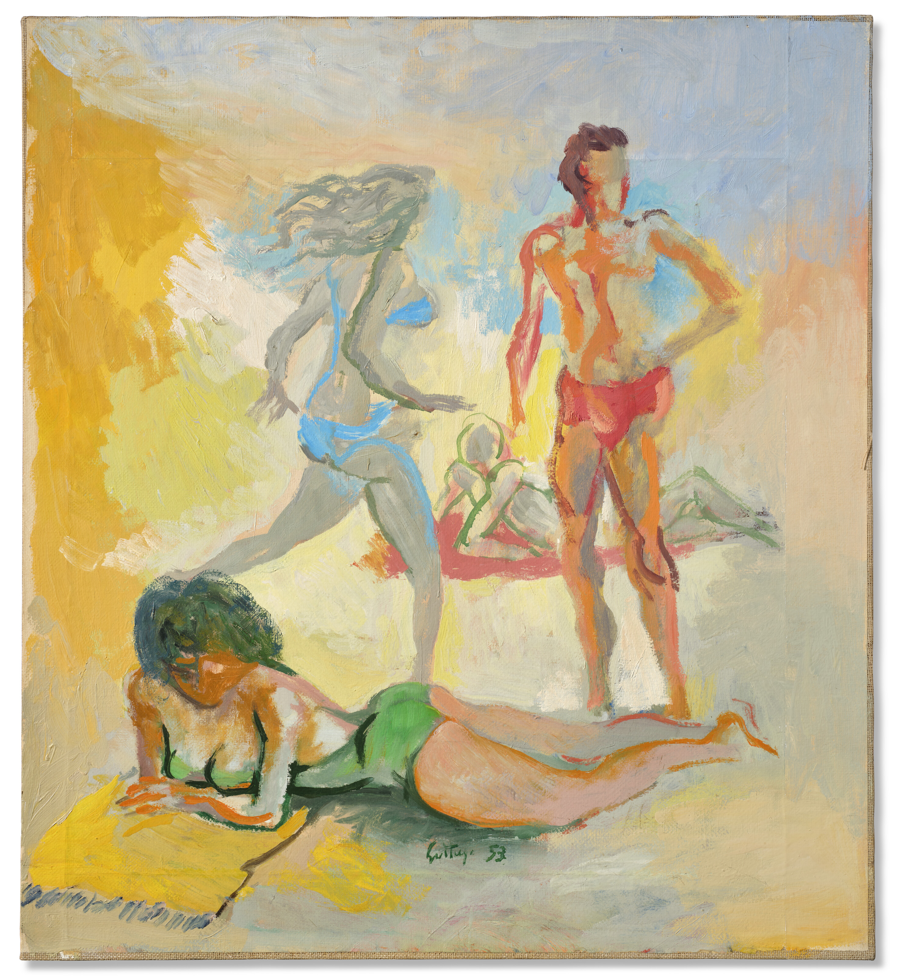 Renato Guttuso — Сулла спьяджиа