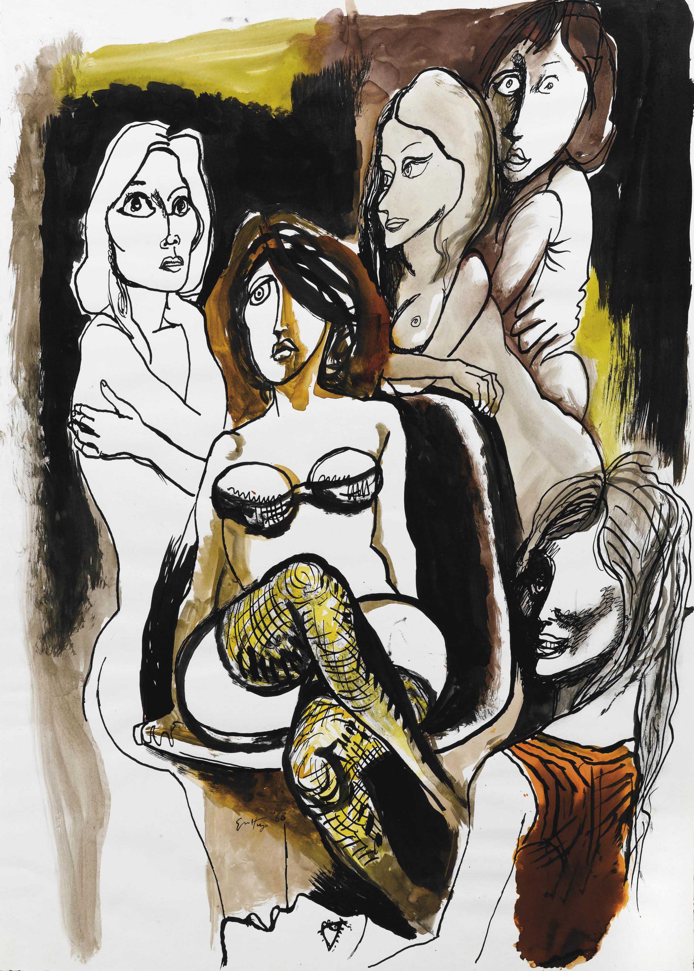Renato Guttuso — Модель
