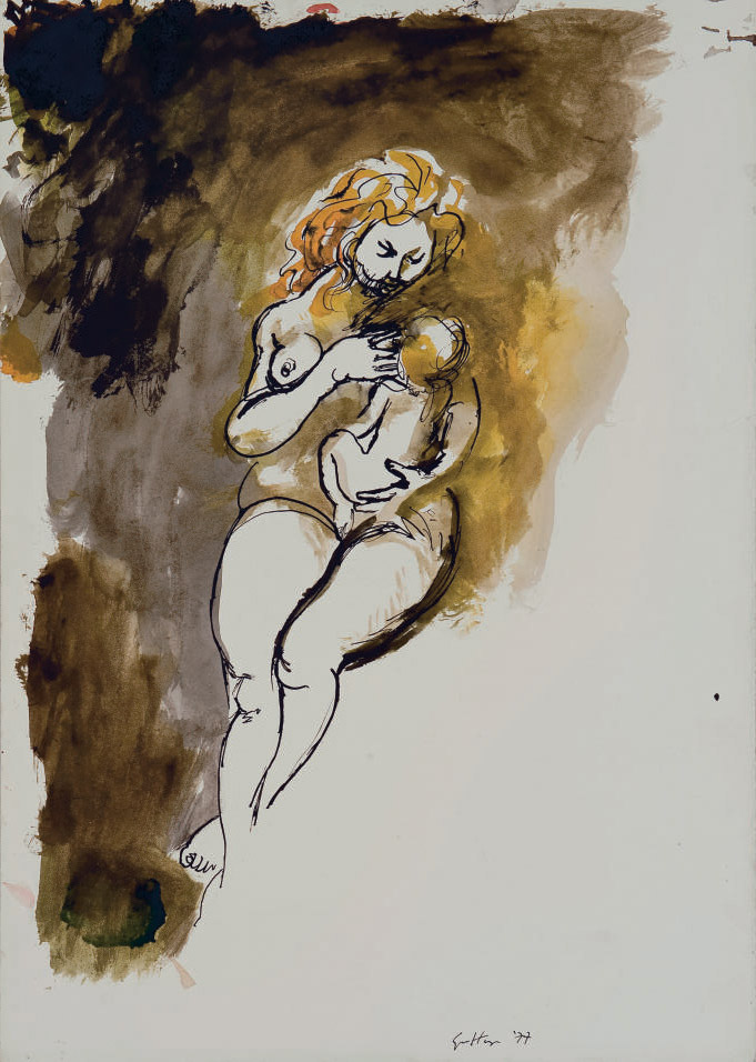 Renato Guttuso — Материнство...
