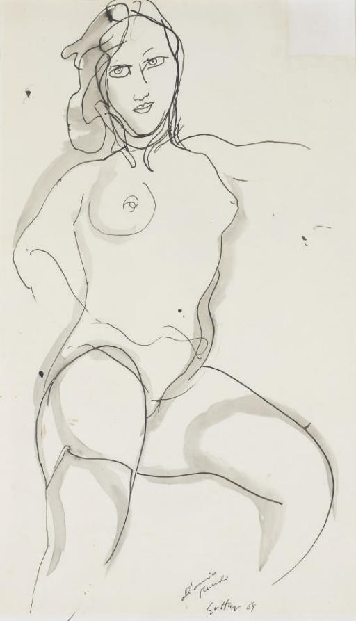Renato Guttuso — Обнаженная донна