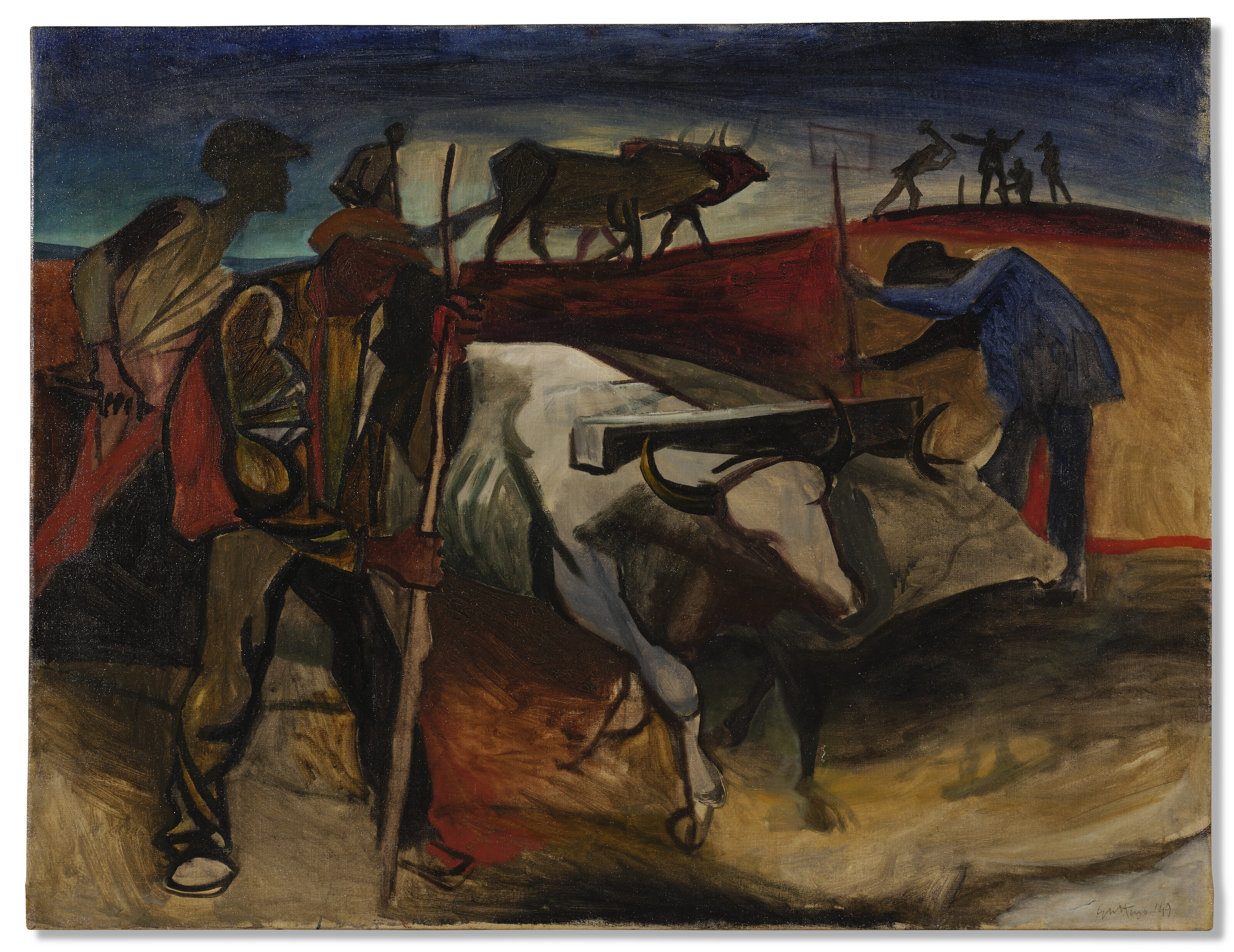 Renato Guttuso — Арандо ди нотте
