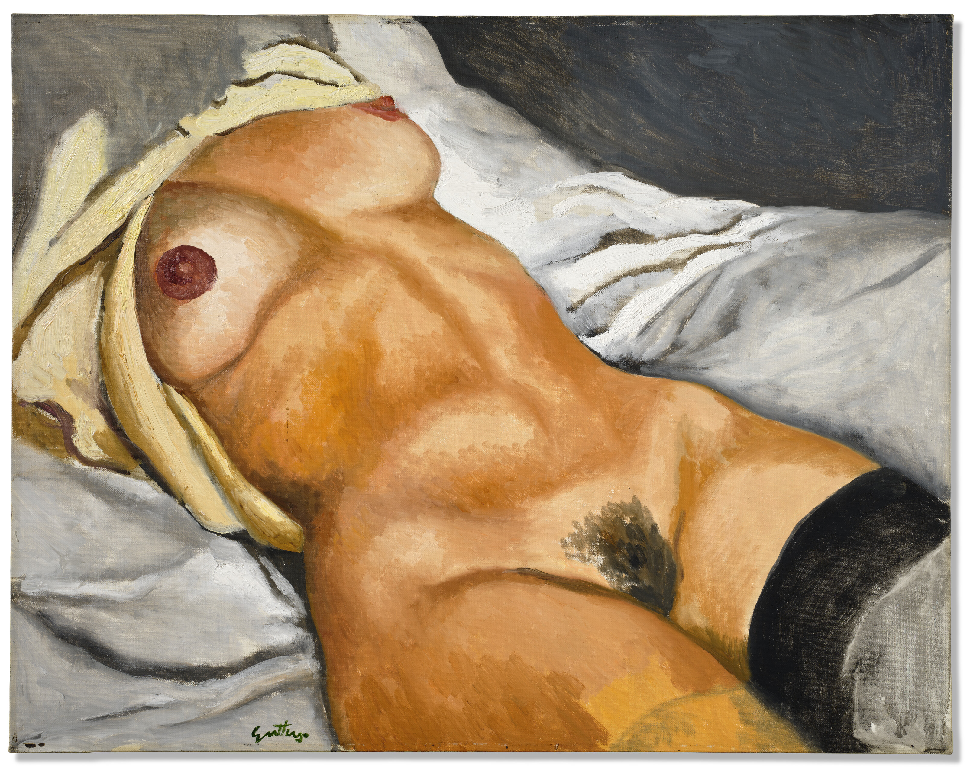 Renato Guttuso — Обнаженный мужчина