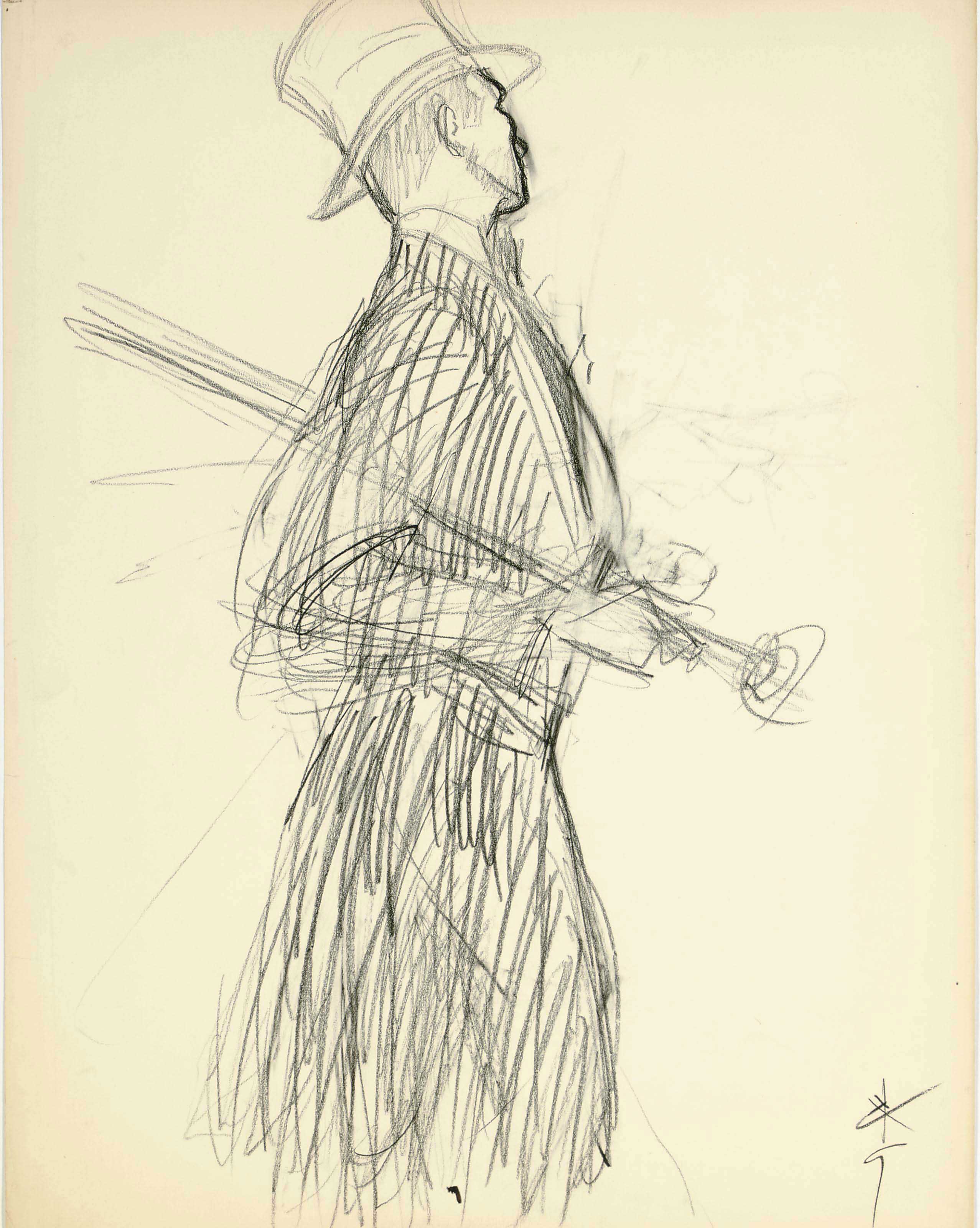 René Gruau — БЕЗ НАЗВАНИЯ, 1957