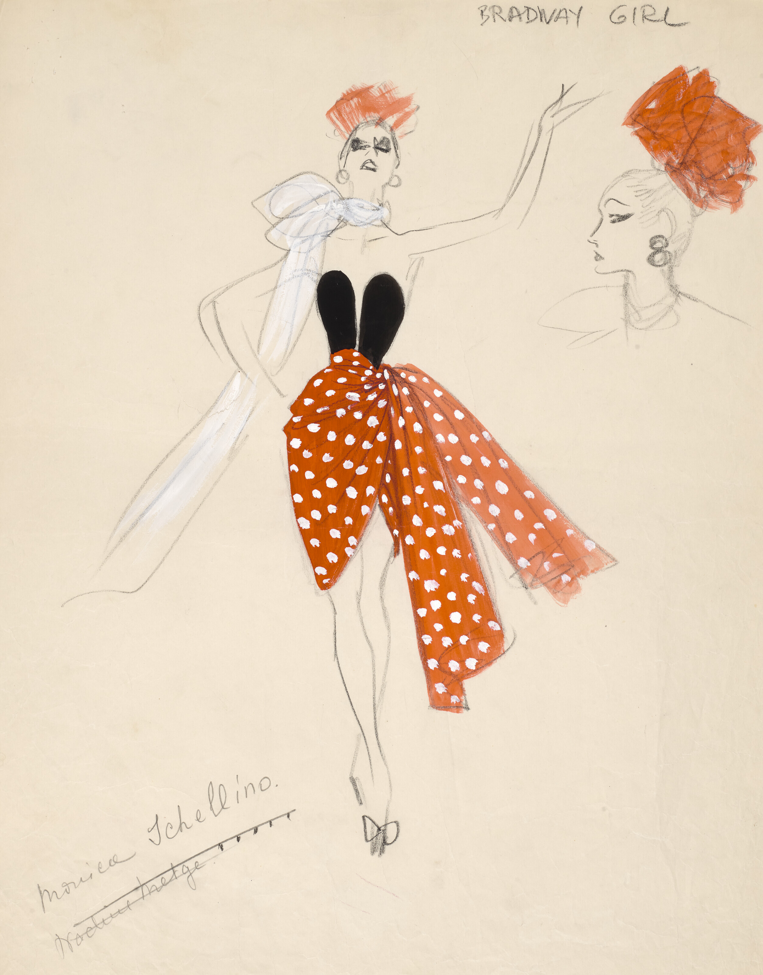 René Gruau — Девушка с Бродвея – Ciné Bijou