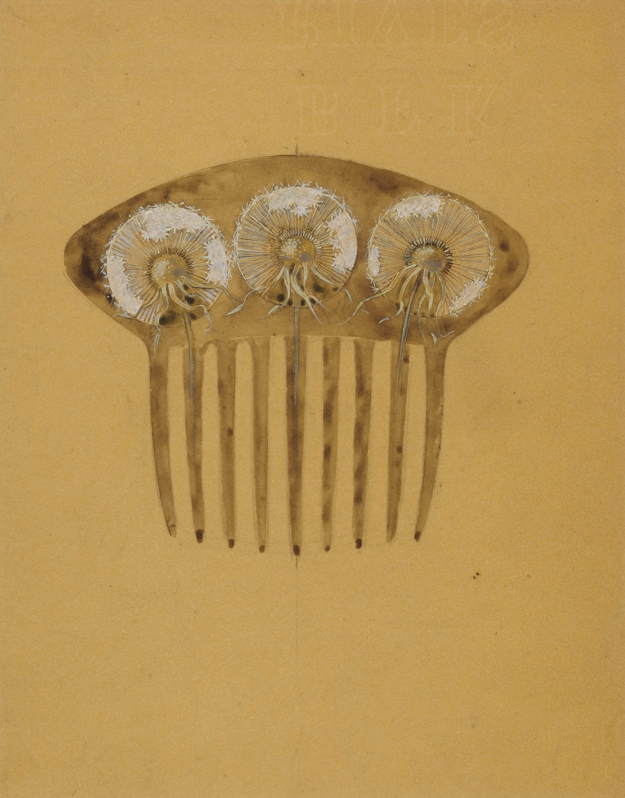 René Lalique — ДИЗАЙН РАСЧЕСКИ ДЛЯ ВОЛОС