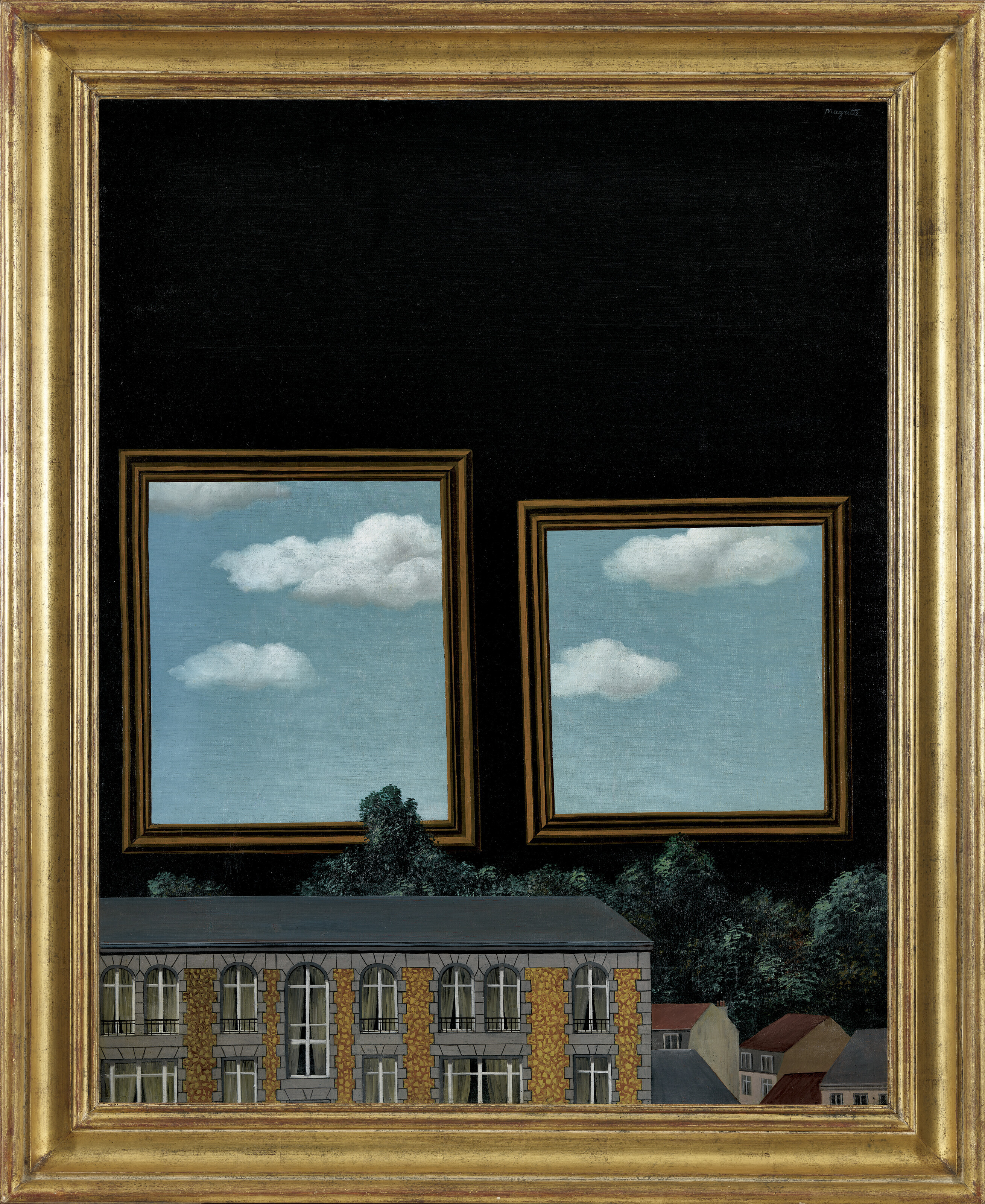 René Magritte — Прогулка влюбленных, изображение 2