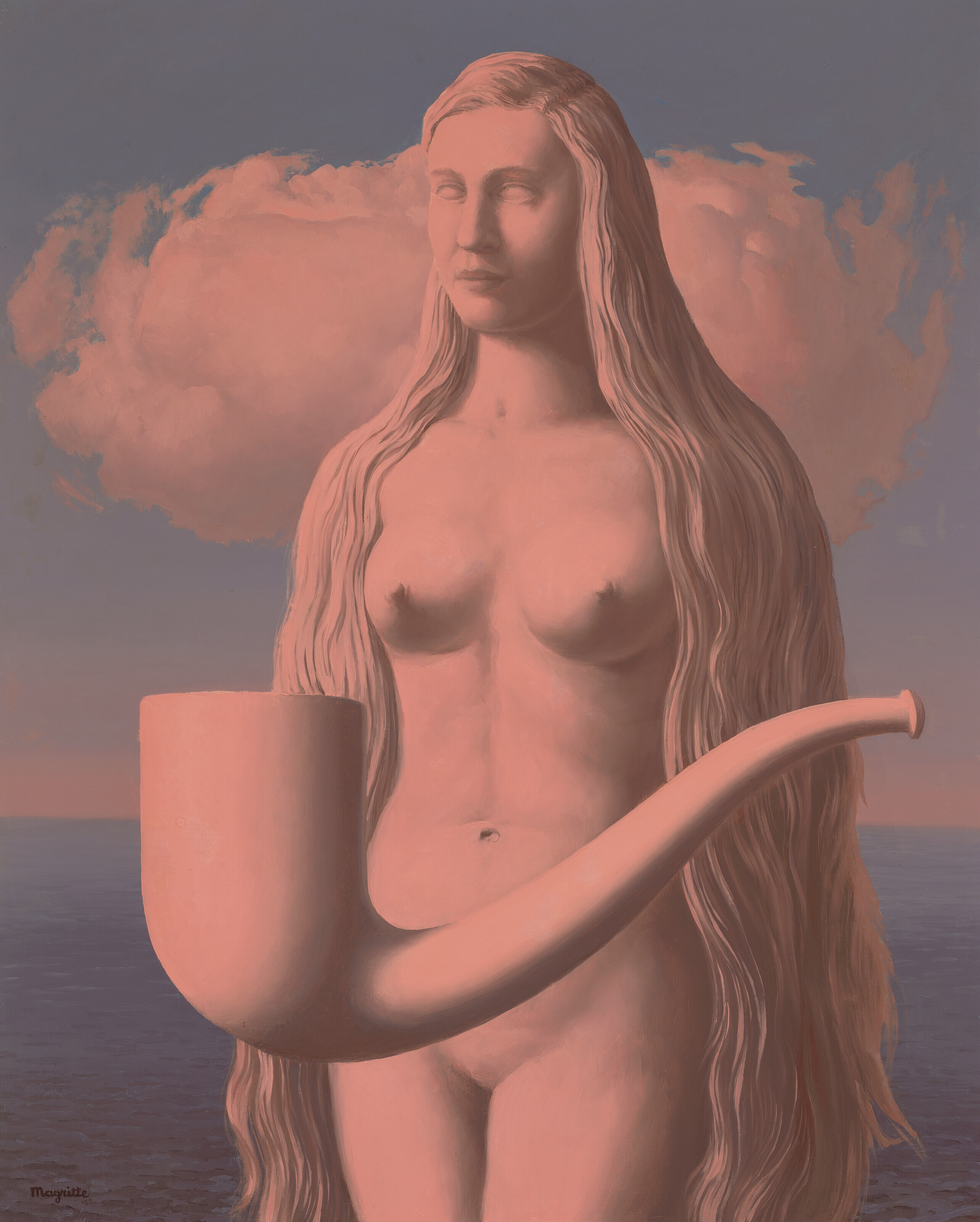 René Magritte — Маска чудовища