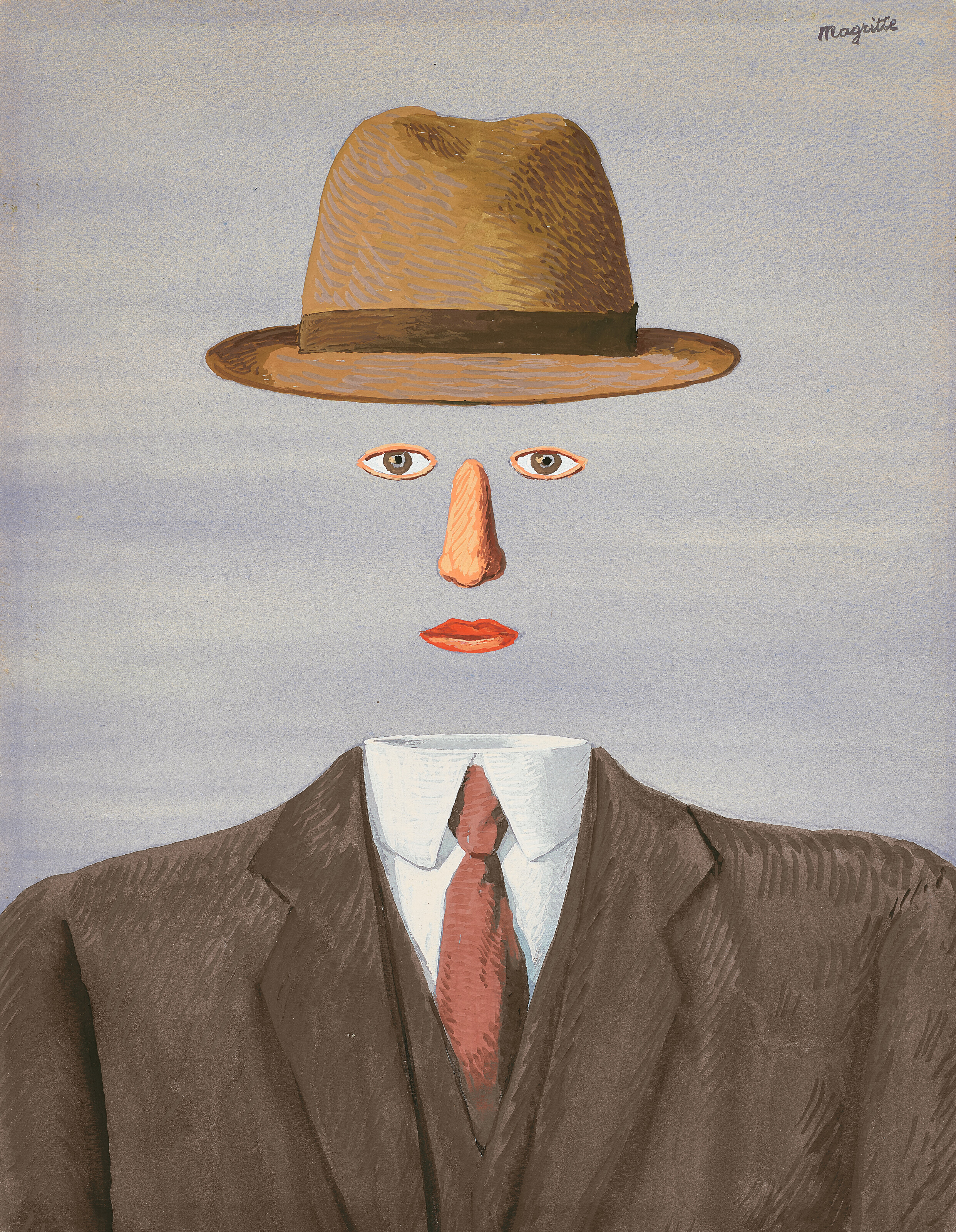 René Magritte — Оплата труда в Бавкиде