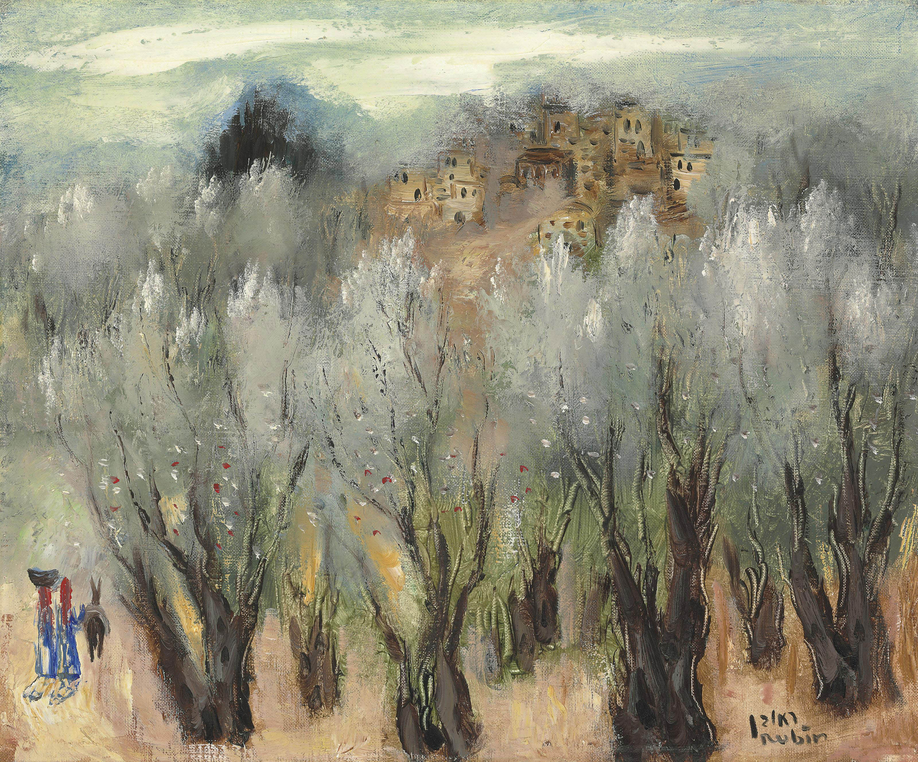Reuven Rubin — Абу Гош