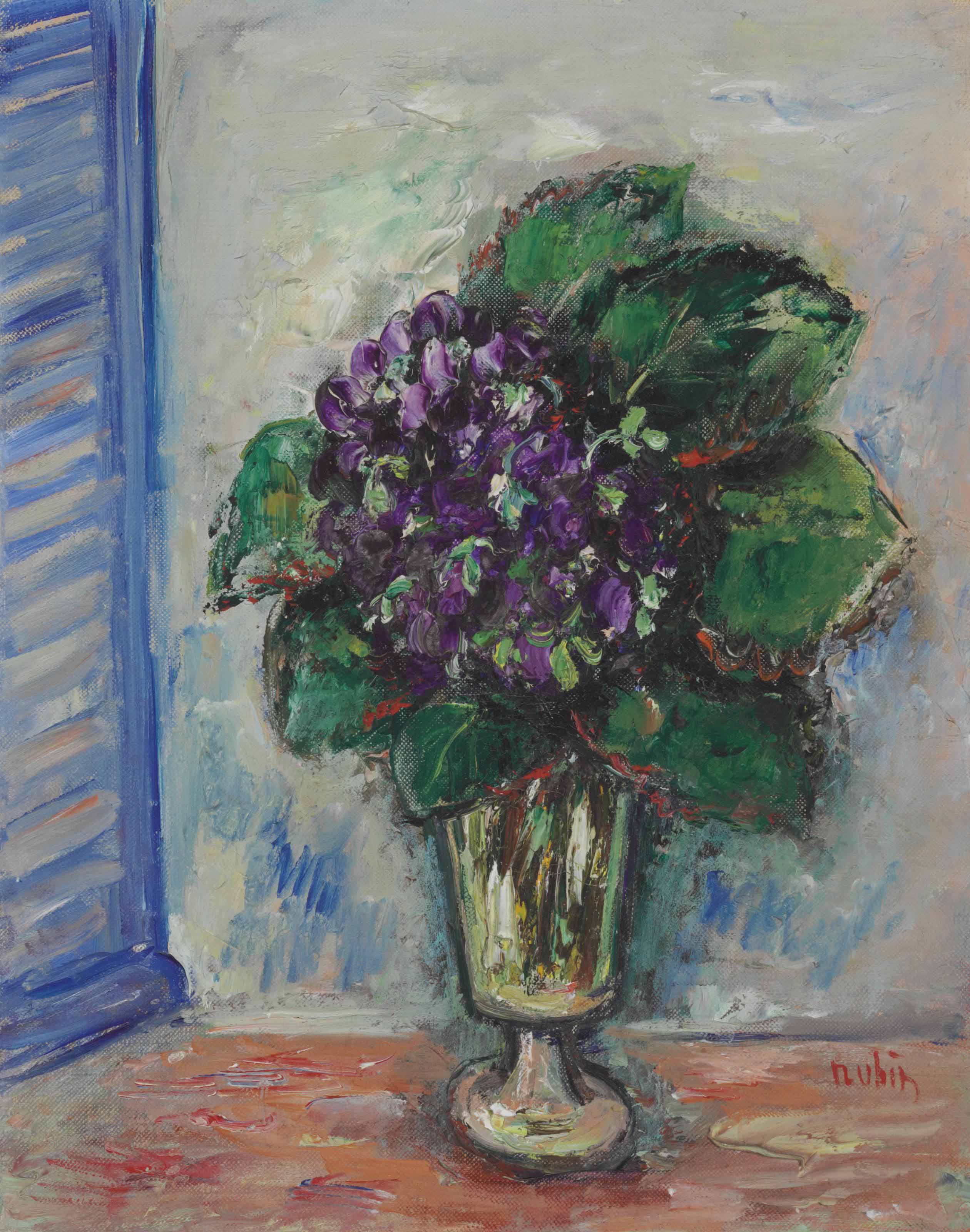 Reuven Rubin — Фиалки