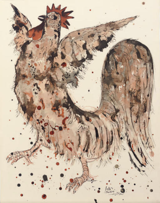 Reuven Rubin — "Лики Израиля", Париж, у Даниэля Жакоме, 1960