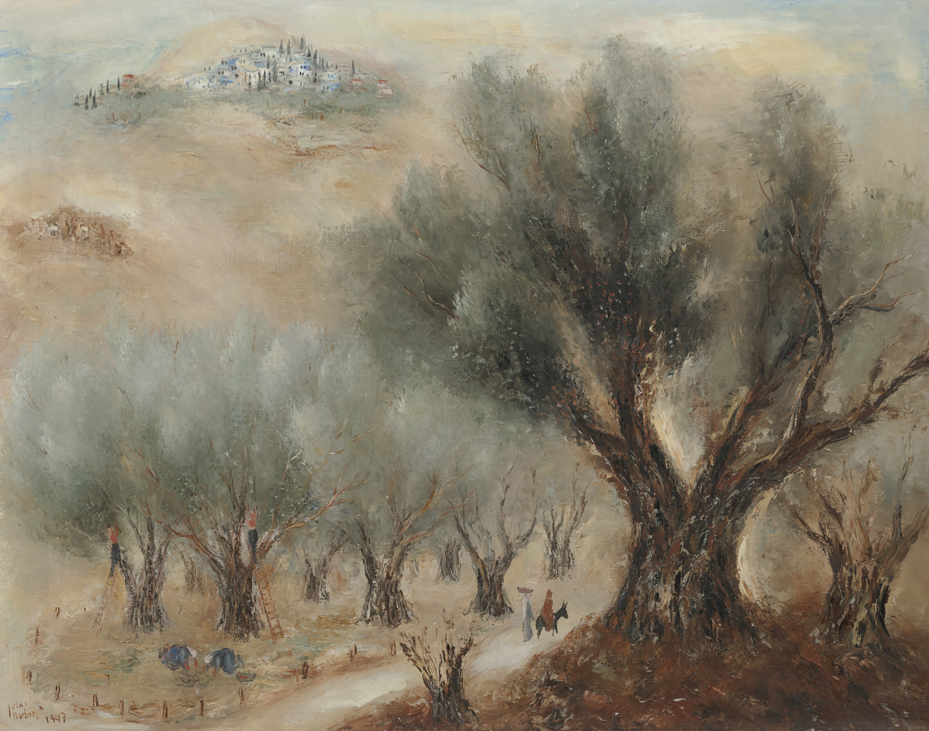 Reuven Rubin — Пейзаж в Галилее