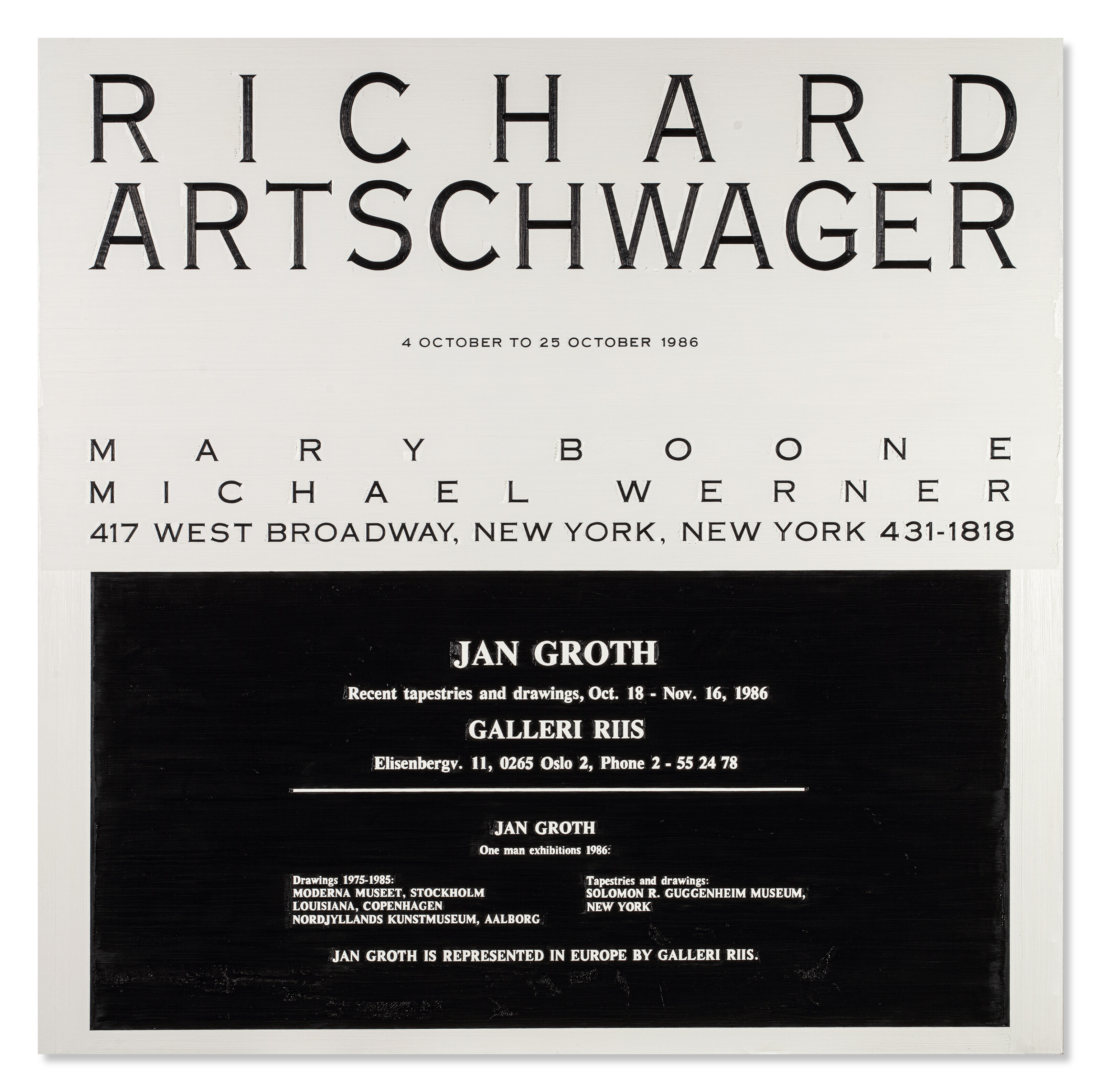 Richard Artschwager — Ричард Артшвагер