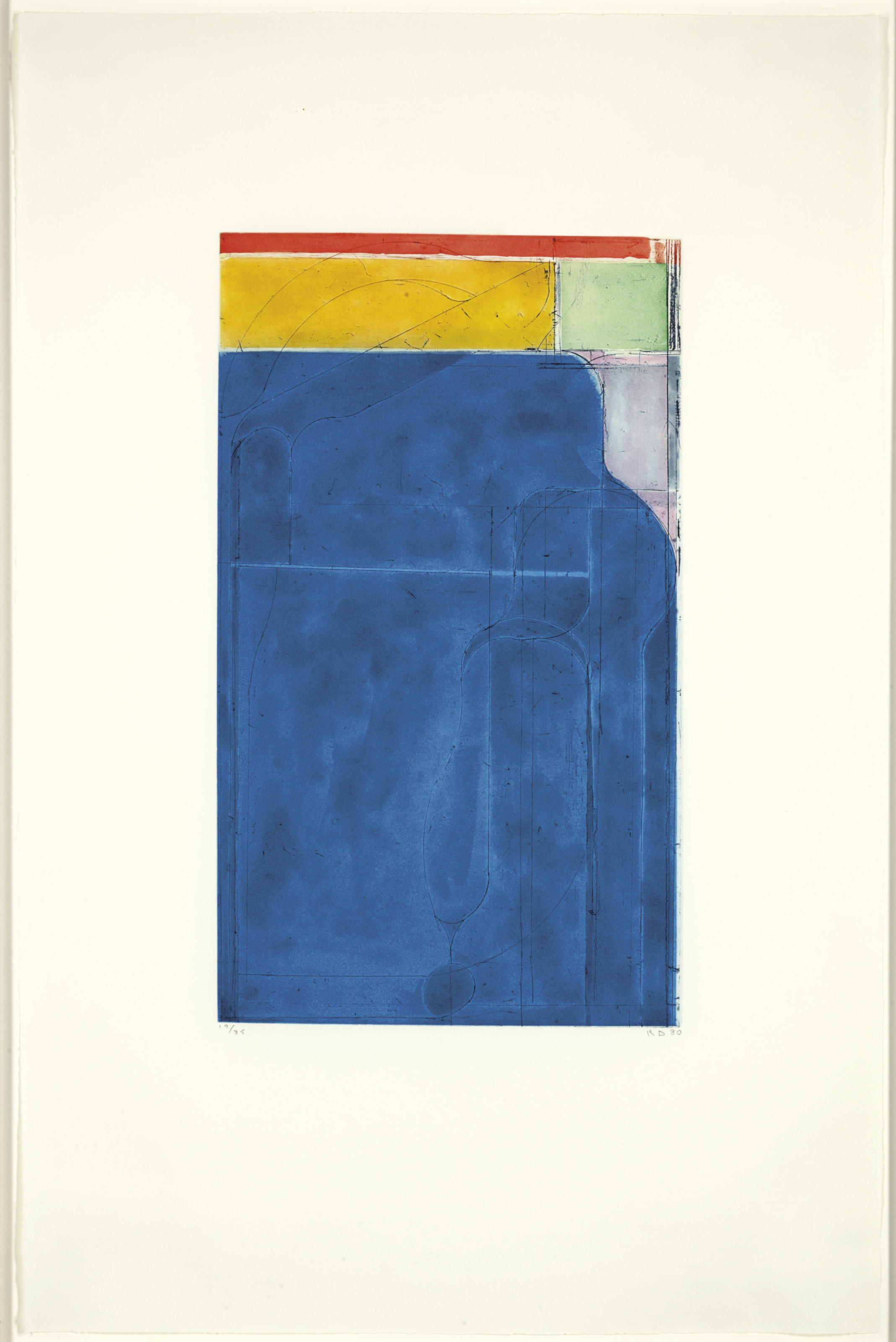Richard Diebenkorn — Большой ярко-синий