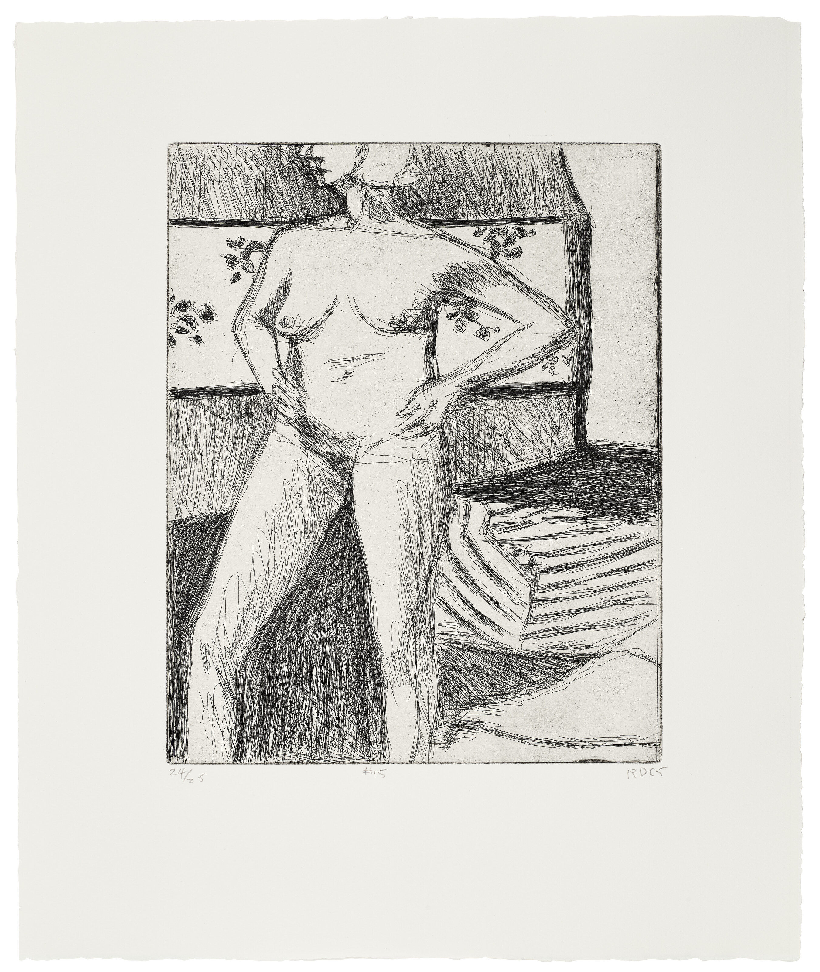Richard Diebenkorn — 41 Гравюра с сухими точками, изображение 16