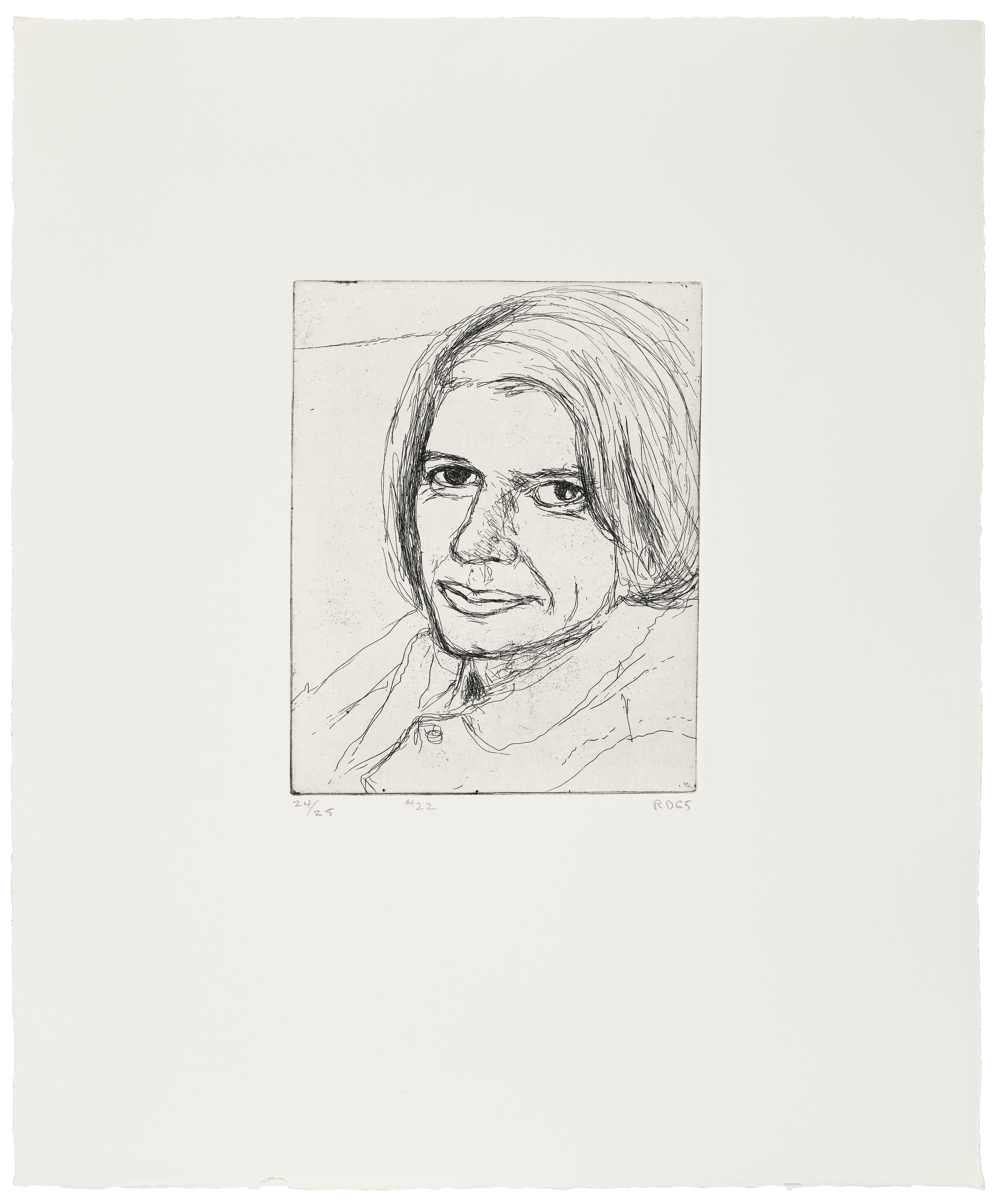 Richard Diebenkorn — 41 Гравюра с сухими точками, изображение 23