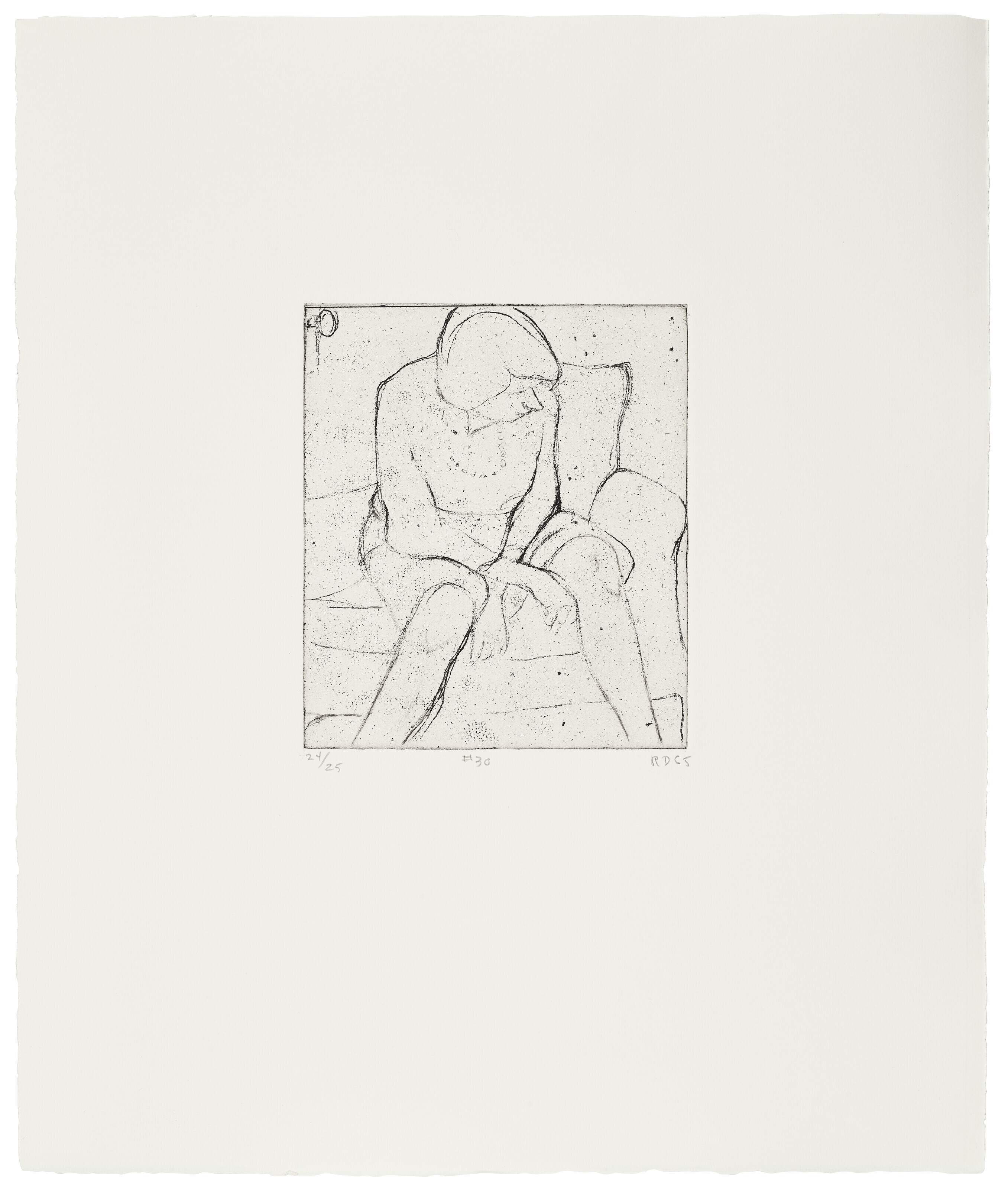 Richard Diebenkorn — 41 Гравюра с сухими точками, изображение 31