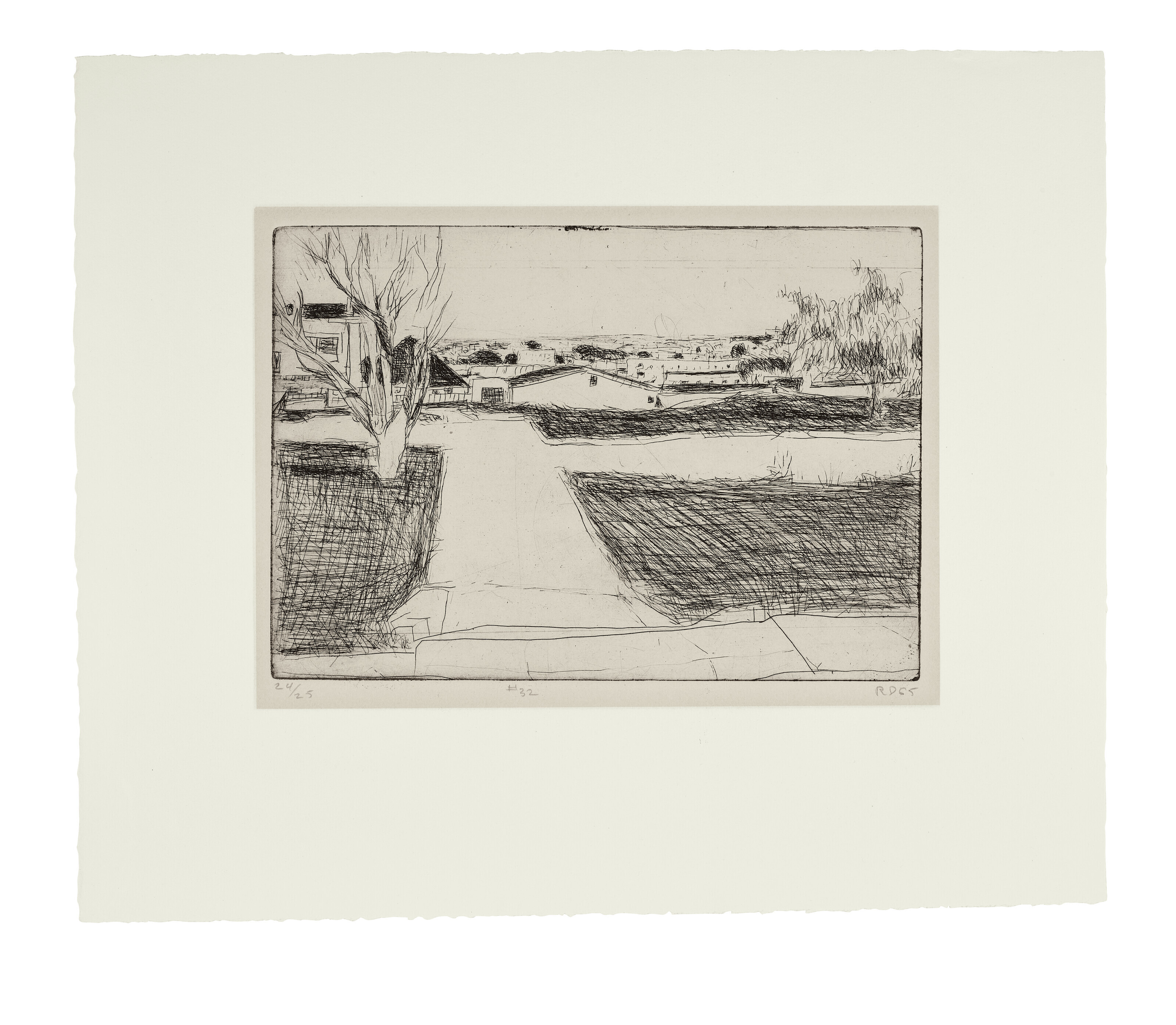 Richard Diebenkorn — 41 Гравюра с сухими точками, изображение 33