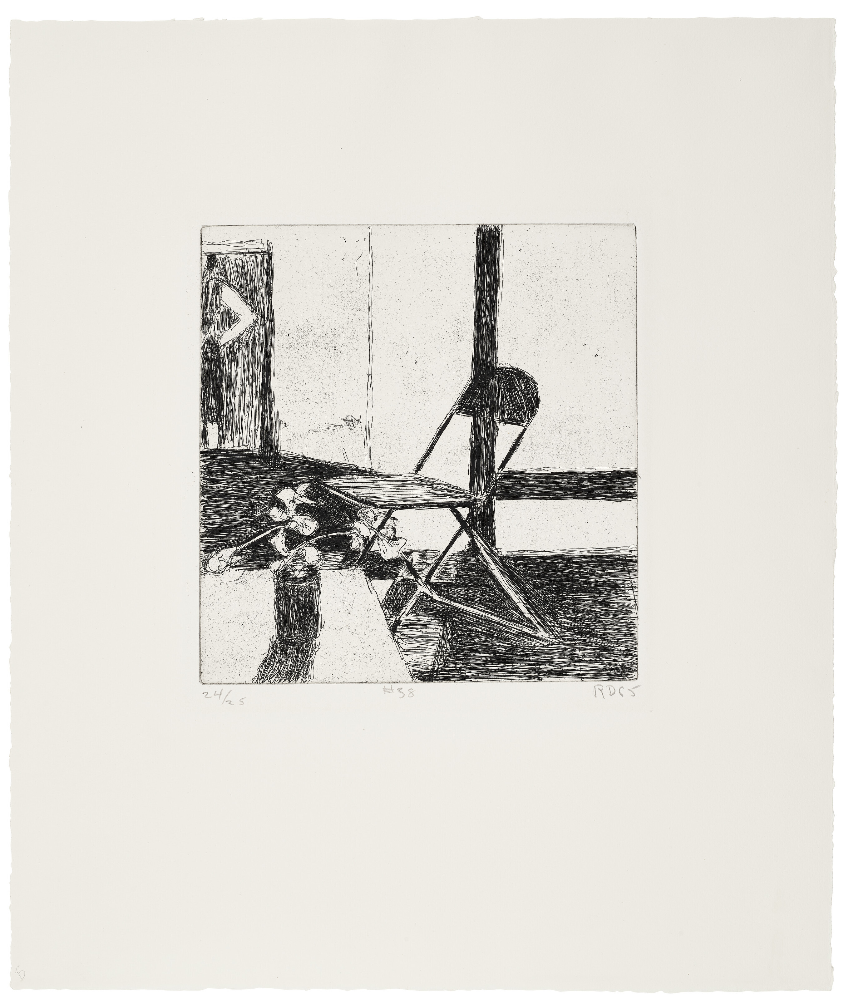 Richard Diebenkorn — 41 Гравюра с сухими точками, изображение 39