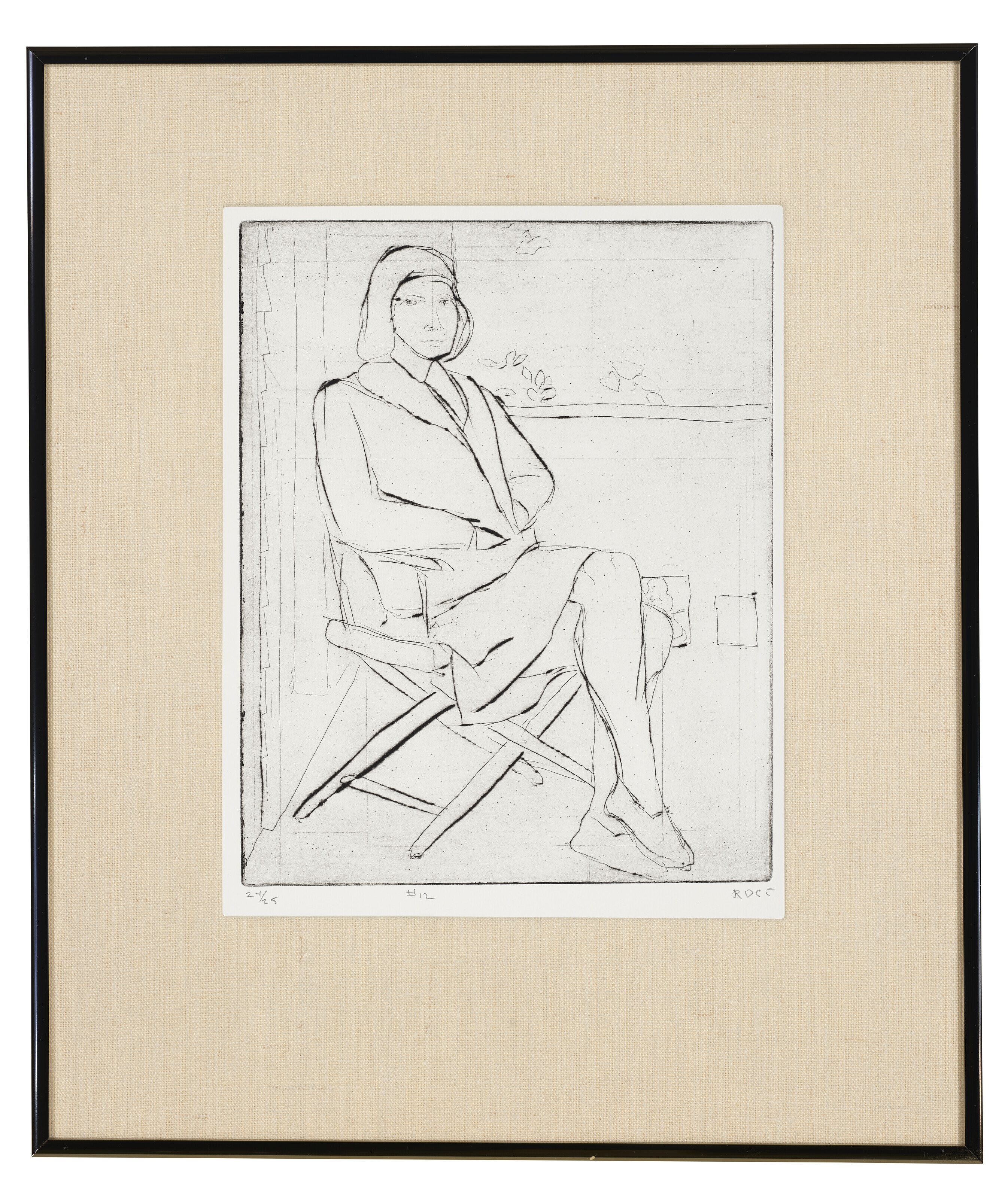 Richard Diebenkorn — 41 Гравюра с сухими точками, изображение 45
