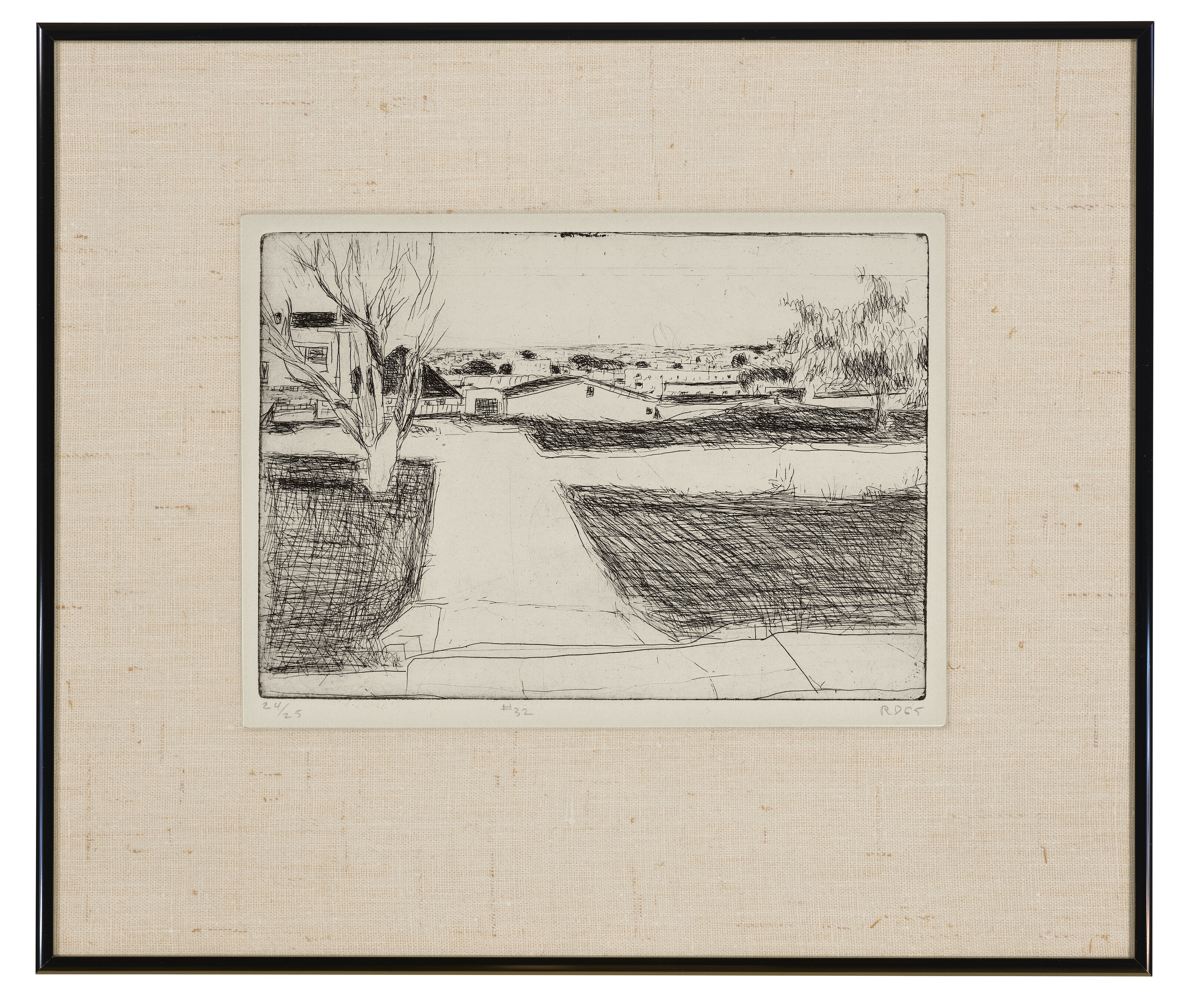 Richard Diebenkorn — 41 Гравюра с сухими точками, изображение 51