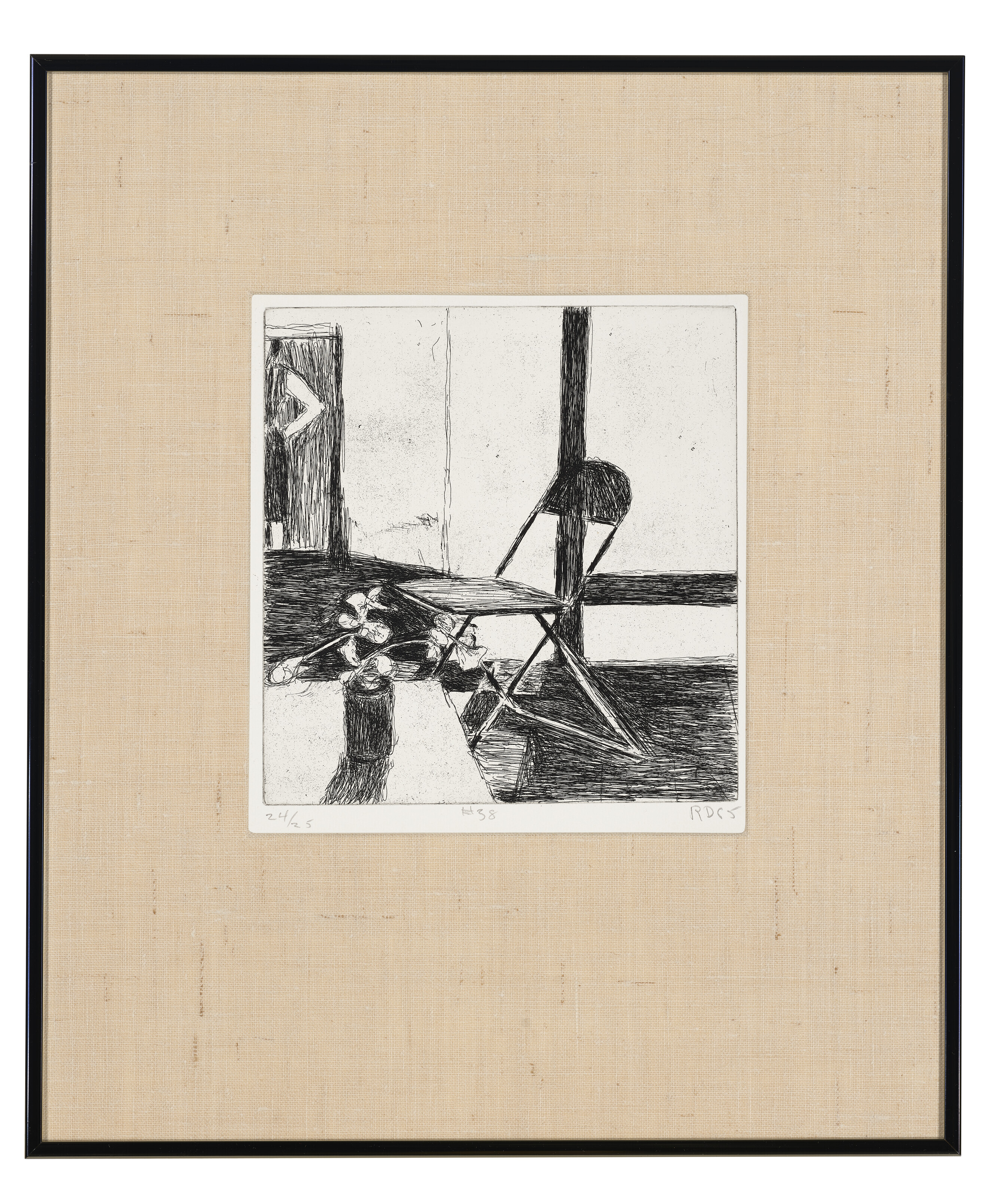 Richard Diebenkorn — 41 Гравюра с сухими точками, изображение 54