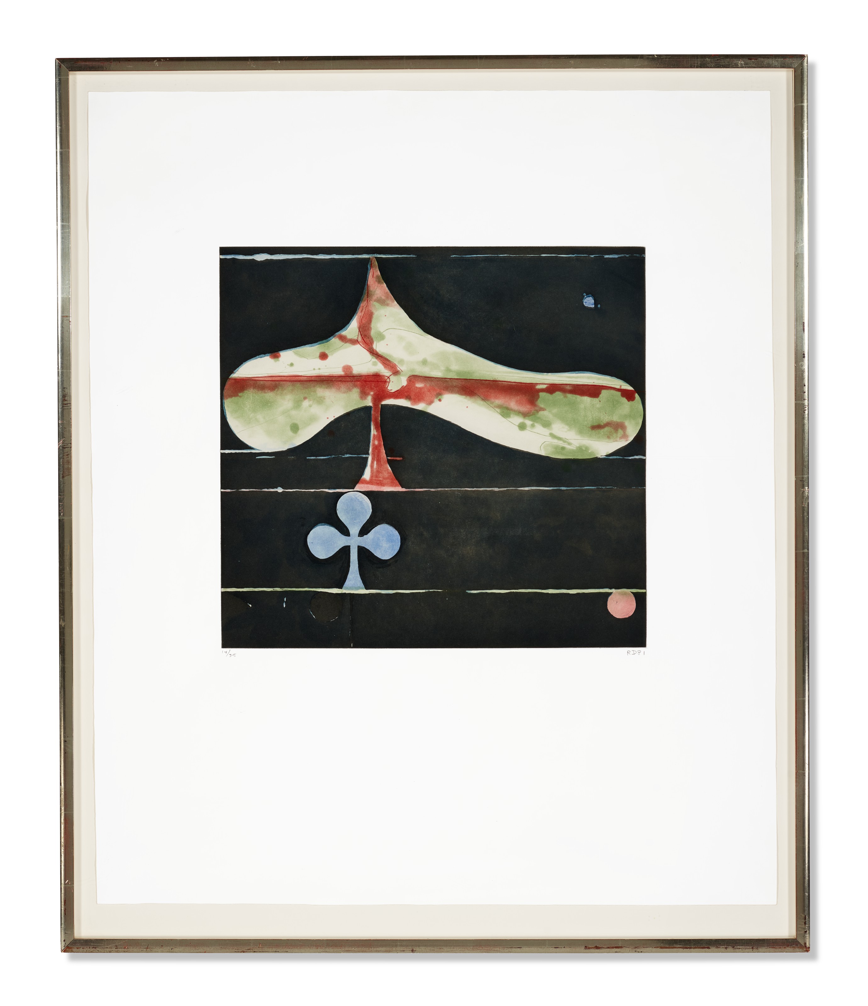Richard Diebenkorn — Раскладывая лопату, начиная с треф и пик, изображение 2