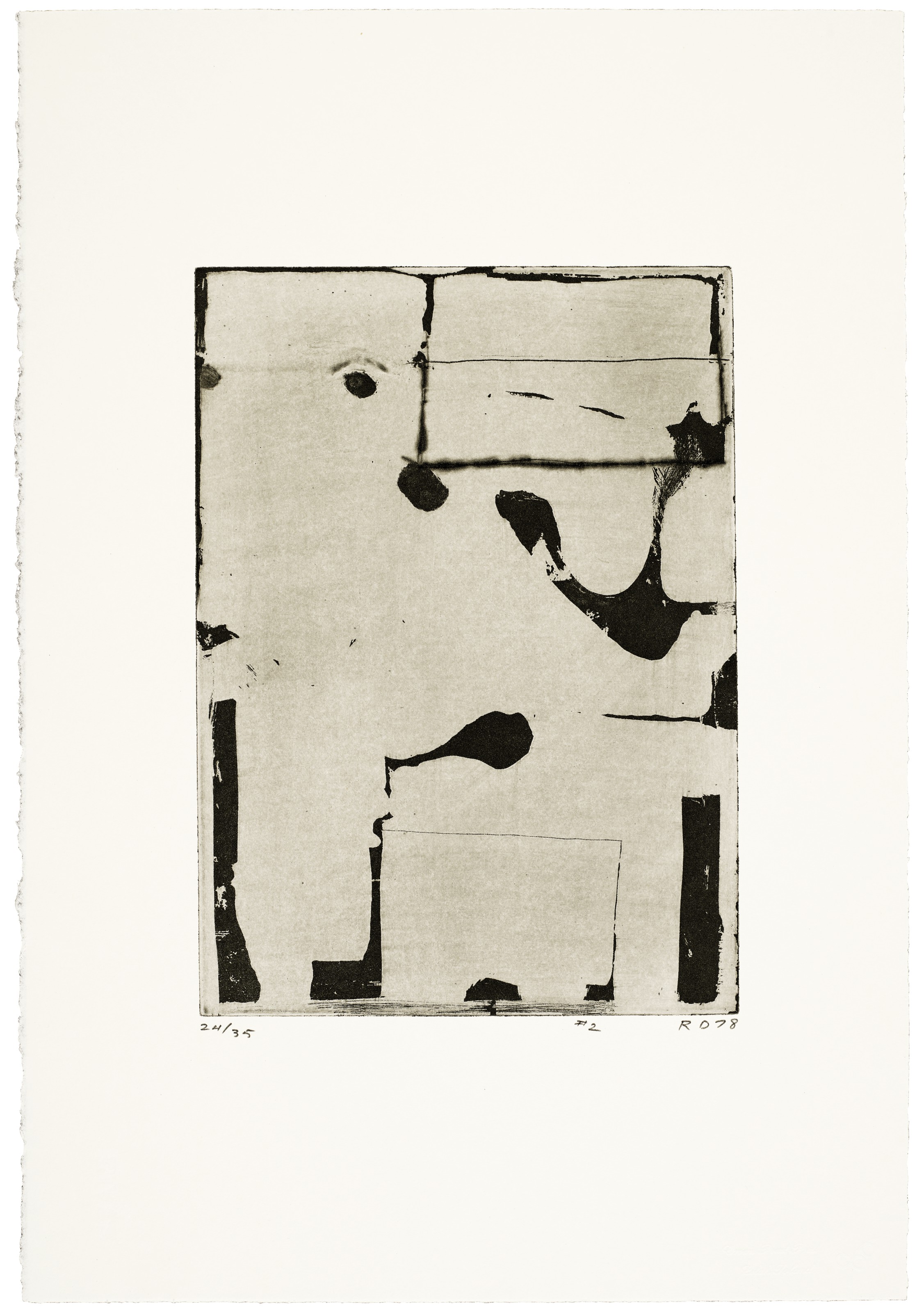 Richard Diebenkorn — Пять акватинт в технике Drypoint, издательство Crown Point Press, Окленд, 1978, изображение 2