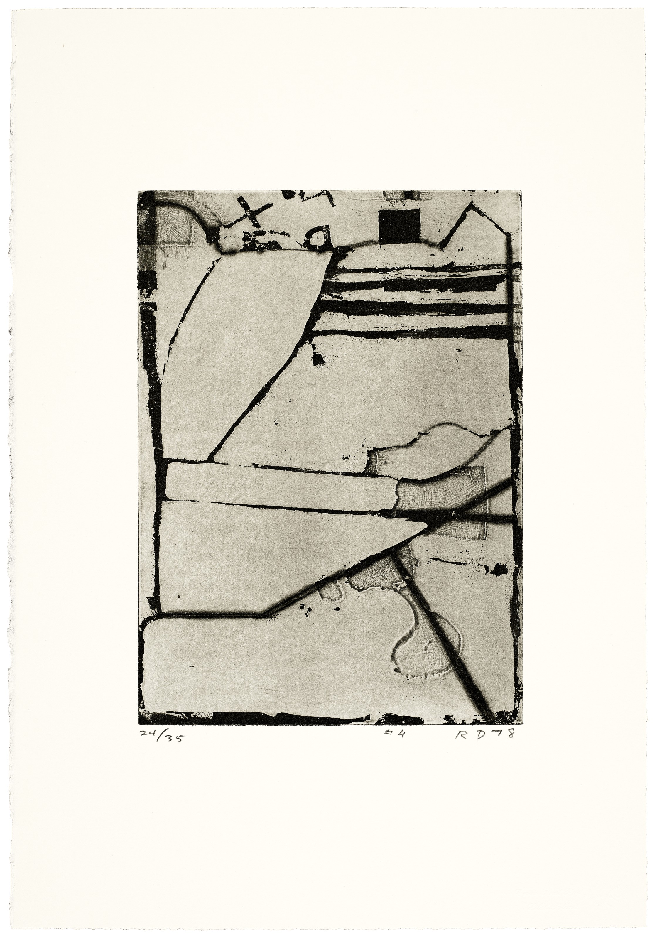 Richard Diebenkorn — Пять акватинт в технике Drypoint, издательство Crown Point Press, Окленд, 1978, изображение 3