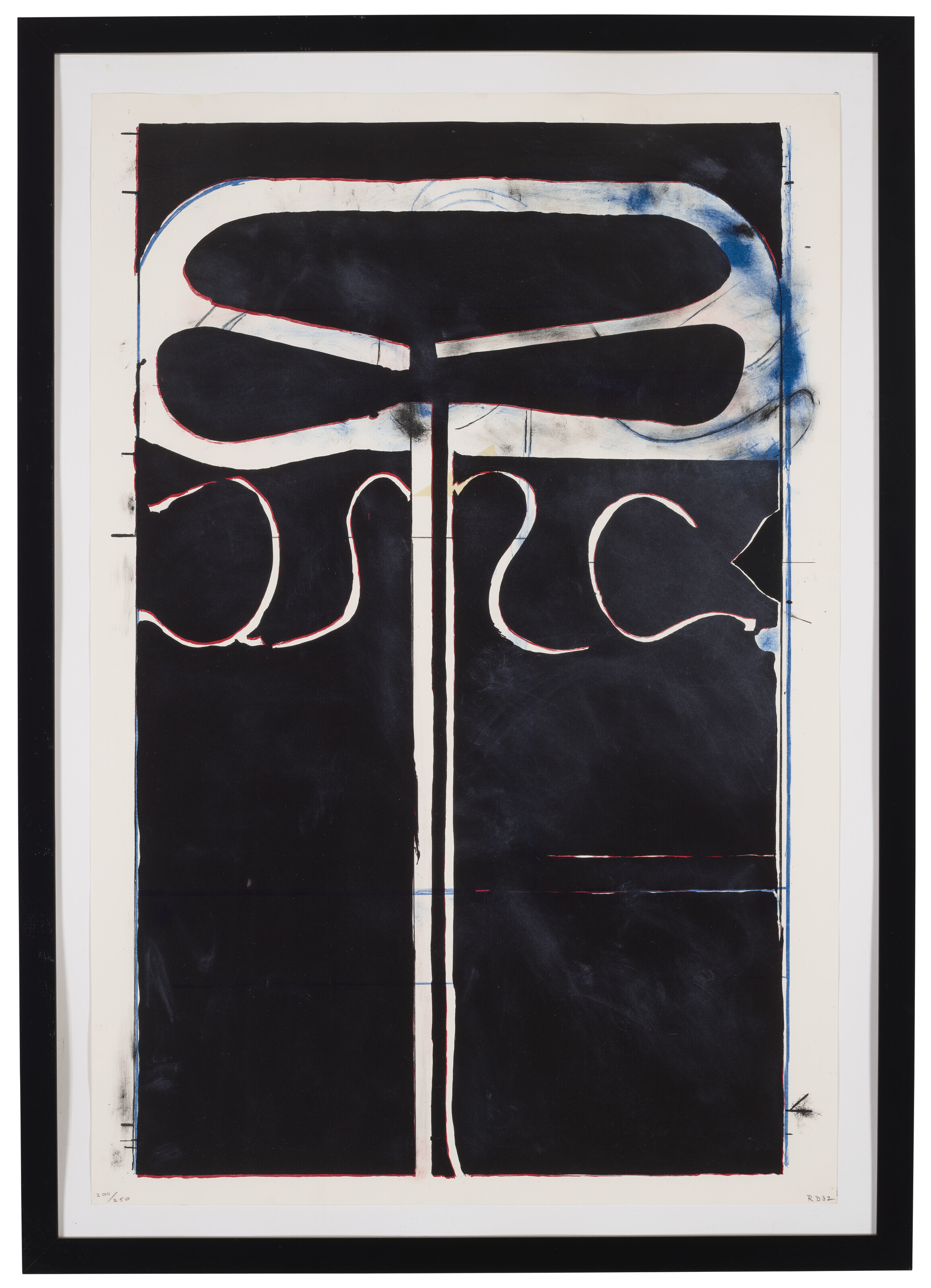 Richard Diebenkorn — Без названия (от группы Club/Spade '81-82), из серии "Восемь на восемь", посвященной временному современному, изображение 2
