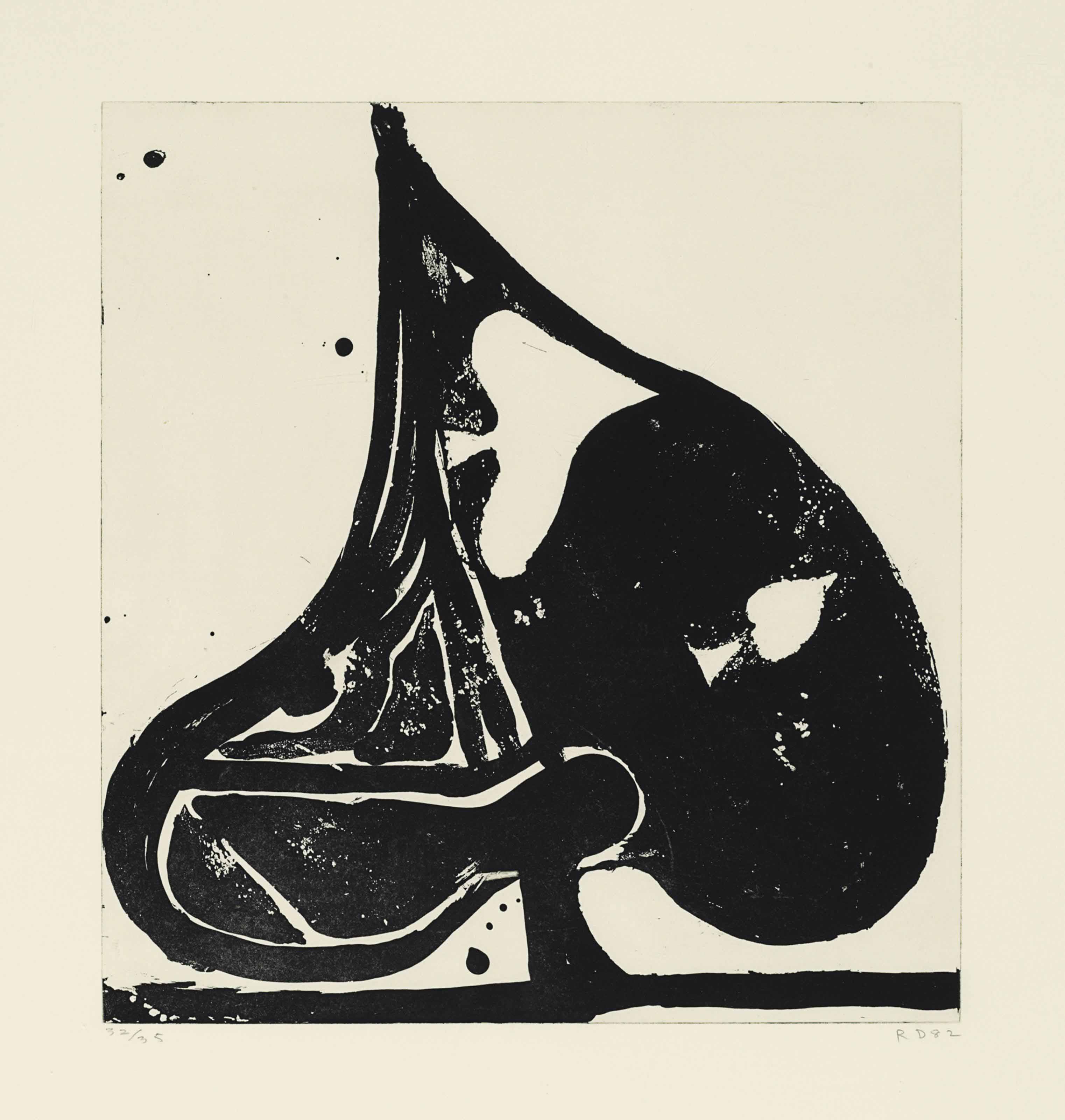 Richard Diebenkorn — Лопата для подъема сахара, из пяти лопат
