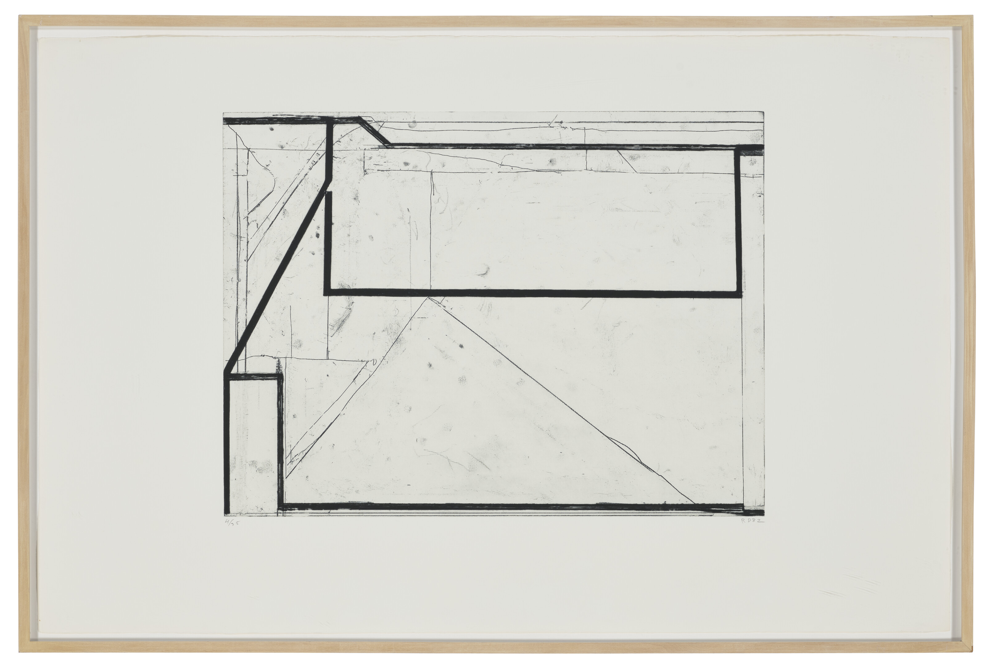 Richard Diebenkorn — Раскладка Софтграунда из четырех софтграундов, изображение 2