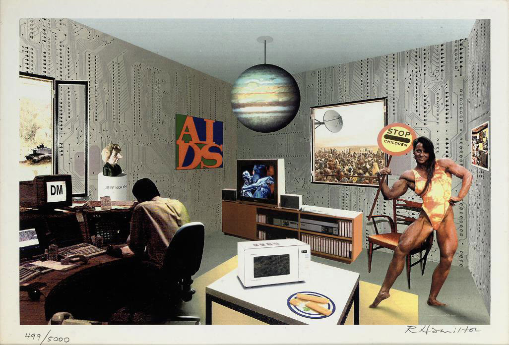Richard Hamilton — Что же отличает современные дома от других? (Луллин, 177)