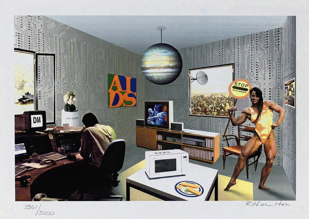 Richard Hamilton — Что же отличает современные дома от других? (Луллин, 177)