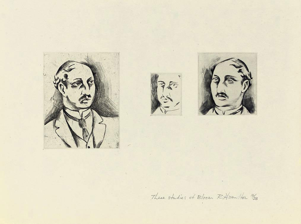 Richard Hamilton — Три этюда о Блуме (Луллин, 37. 1-3)