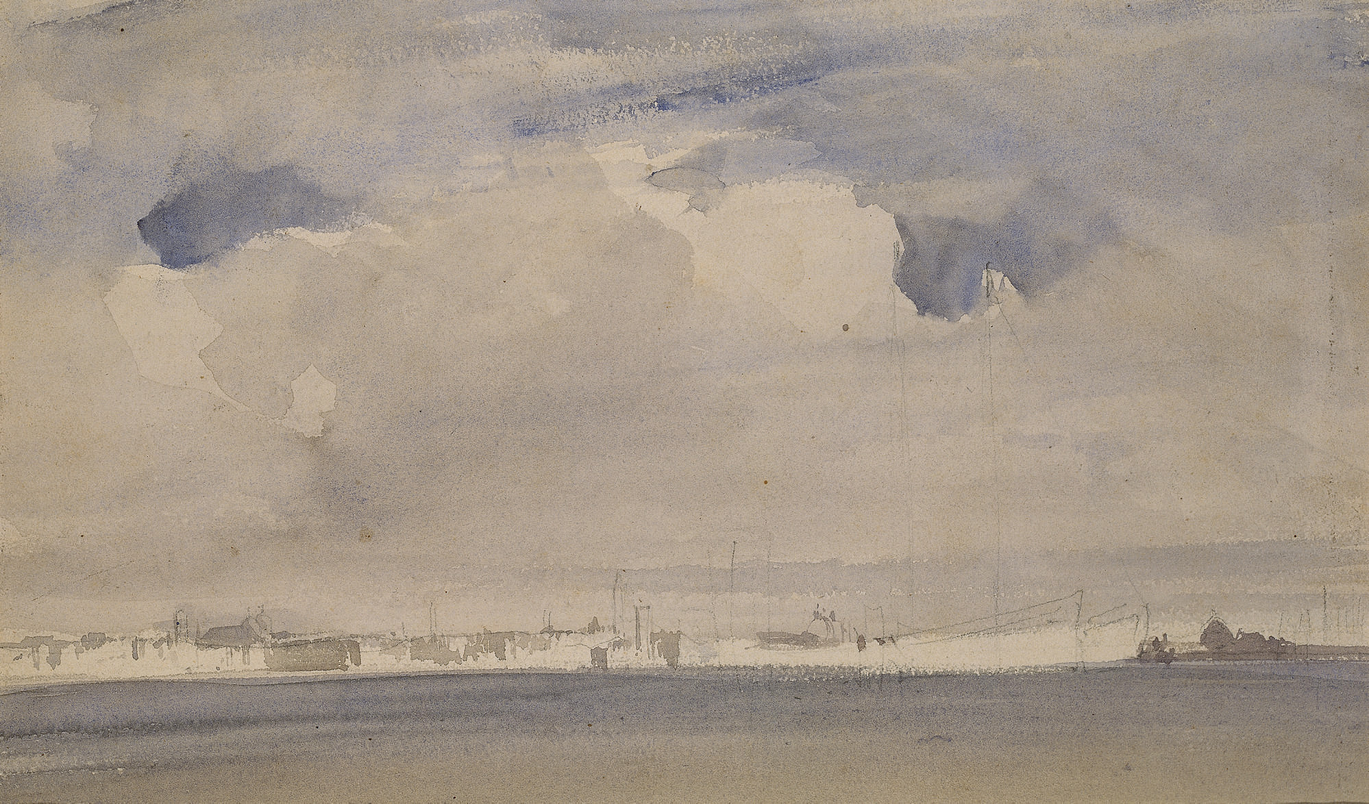 Richard Parkes Bonington — Набережная Скьявони, в окрестностях острова Сан-Джорджо-Маджоре
