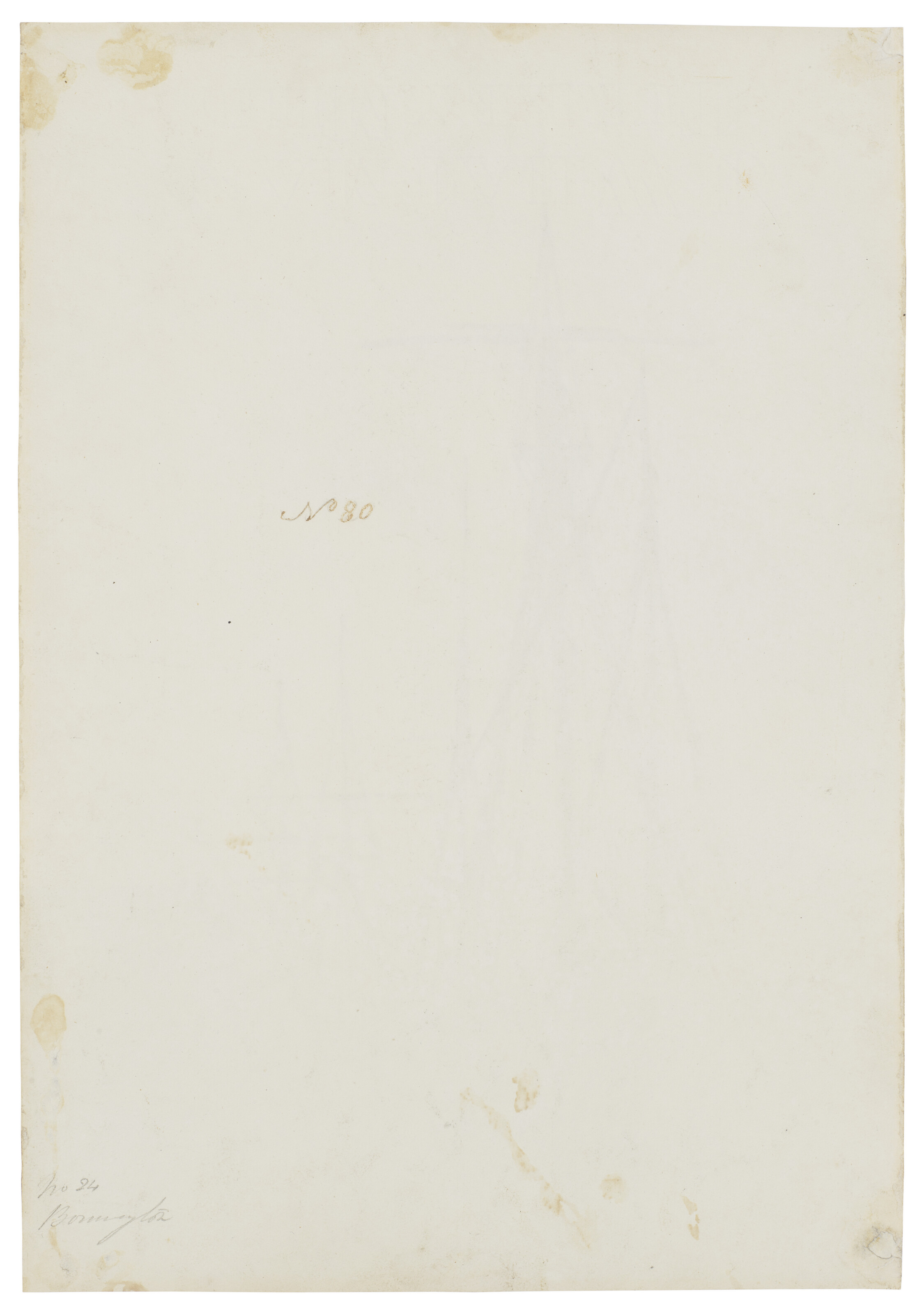 Richard Parkes Bonington — Рыбацкие лодки на якоре, Булонь, Франция, изображение 2