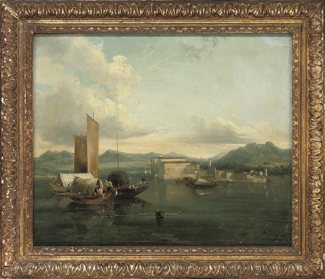 Richard Parkes Bonington — Активность в порту