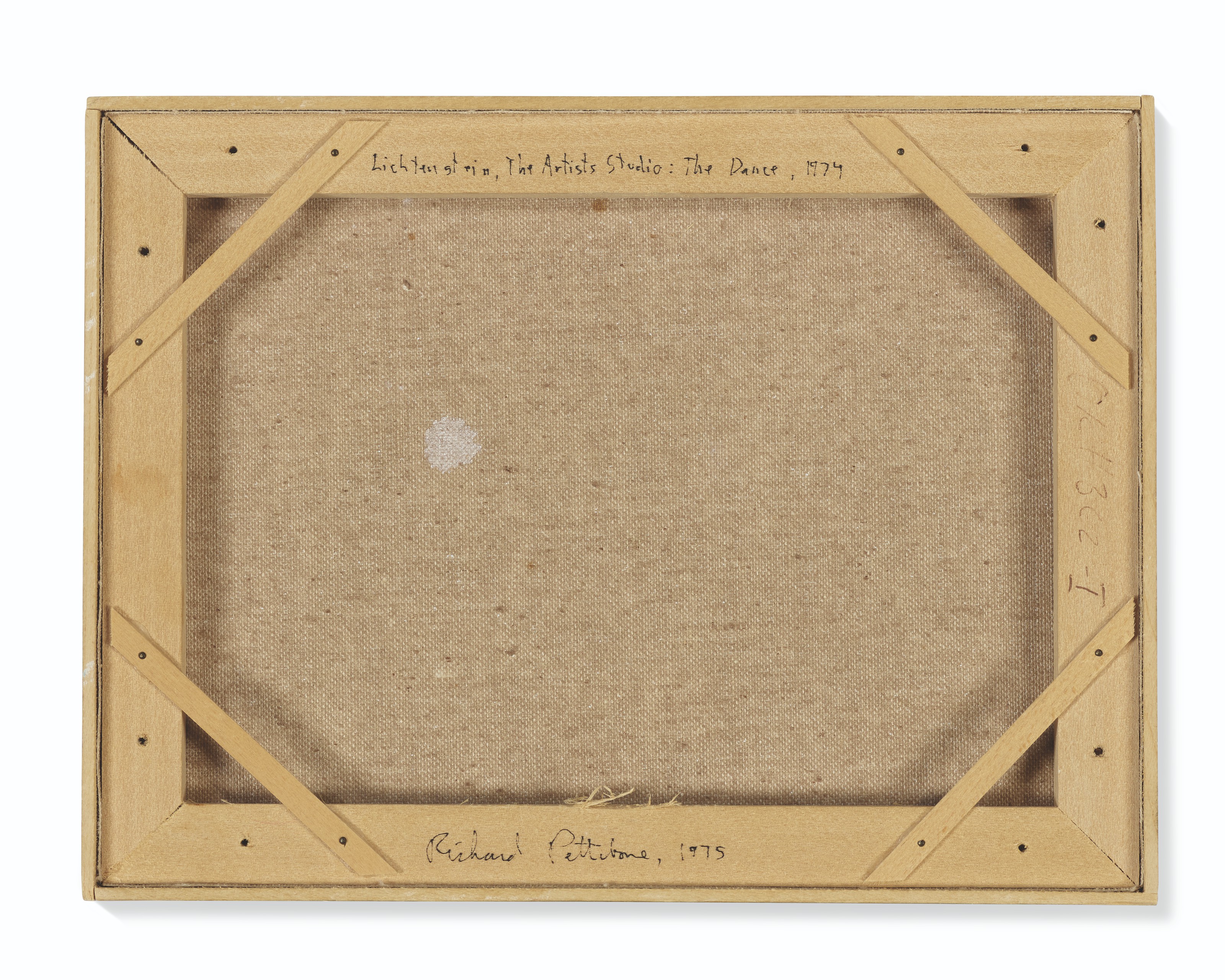 Richard Pettibone — Рой Лихтенштейн, "Студия художника: танец", 1974, изображение 2