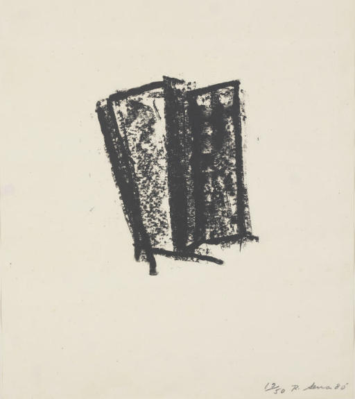 Richard Serra — Рисунок 4 (Берсвордт-Уоллраб, 15)
