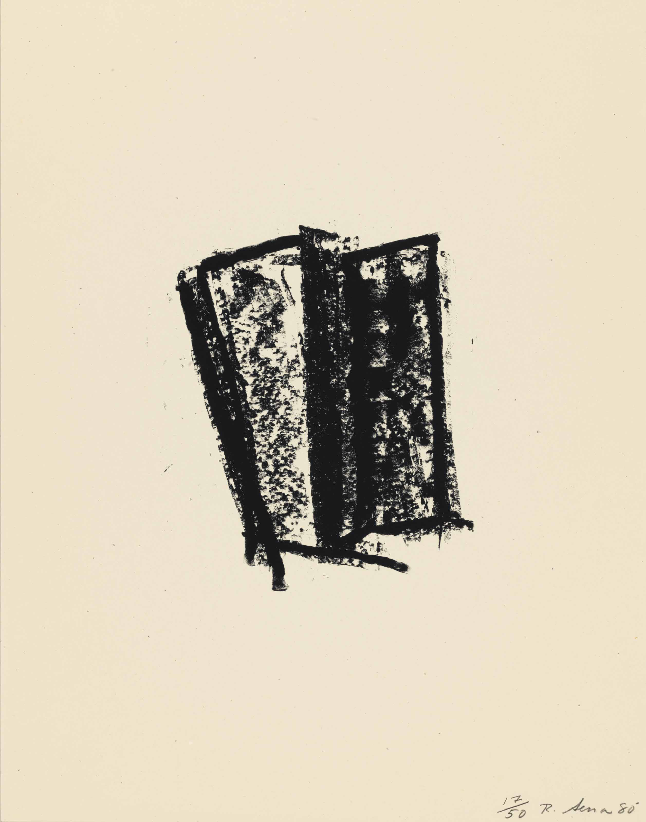 Richard Serra — Эскиз №4, из эскиза №1-№7