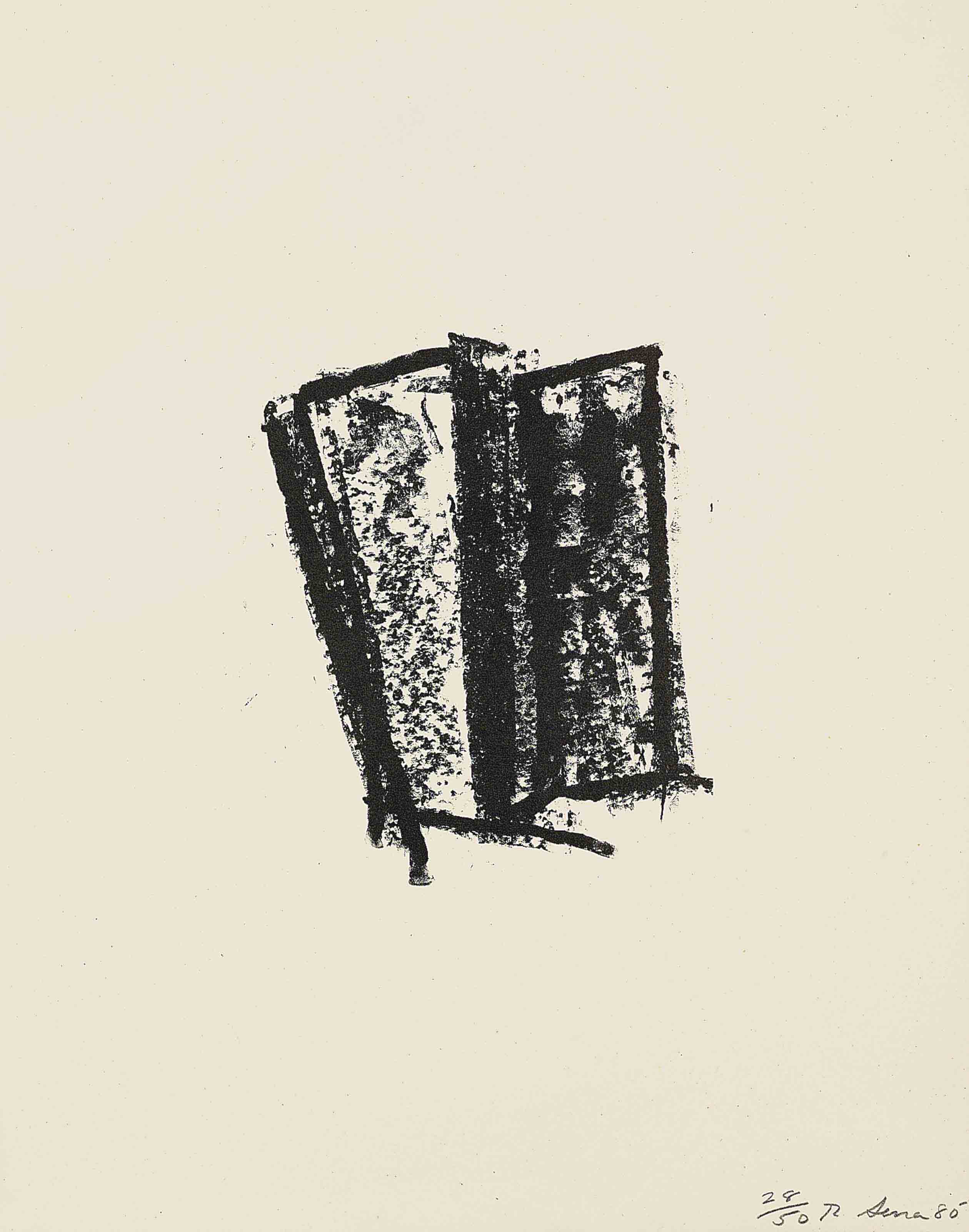 Richard Serra — Рисунок 4 (Берсвордт-Уоллраб, 15)